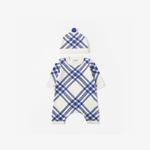 Burberry Çocuk Mavi Bebek Seti