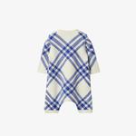 Burberry Çocuk Mavi Bebek Seti