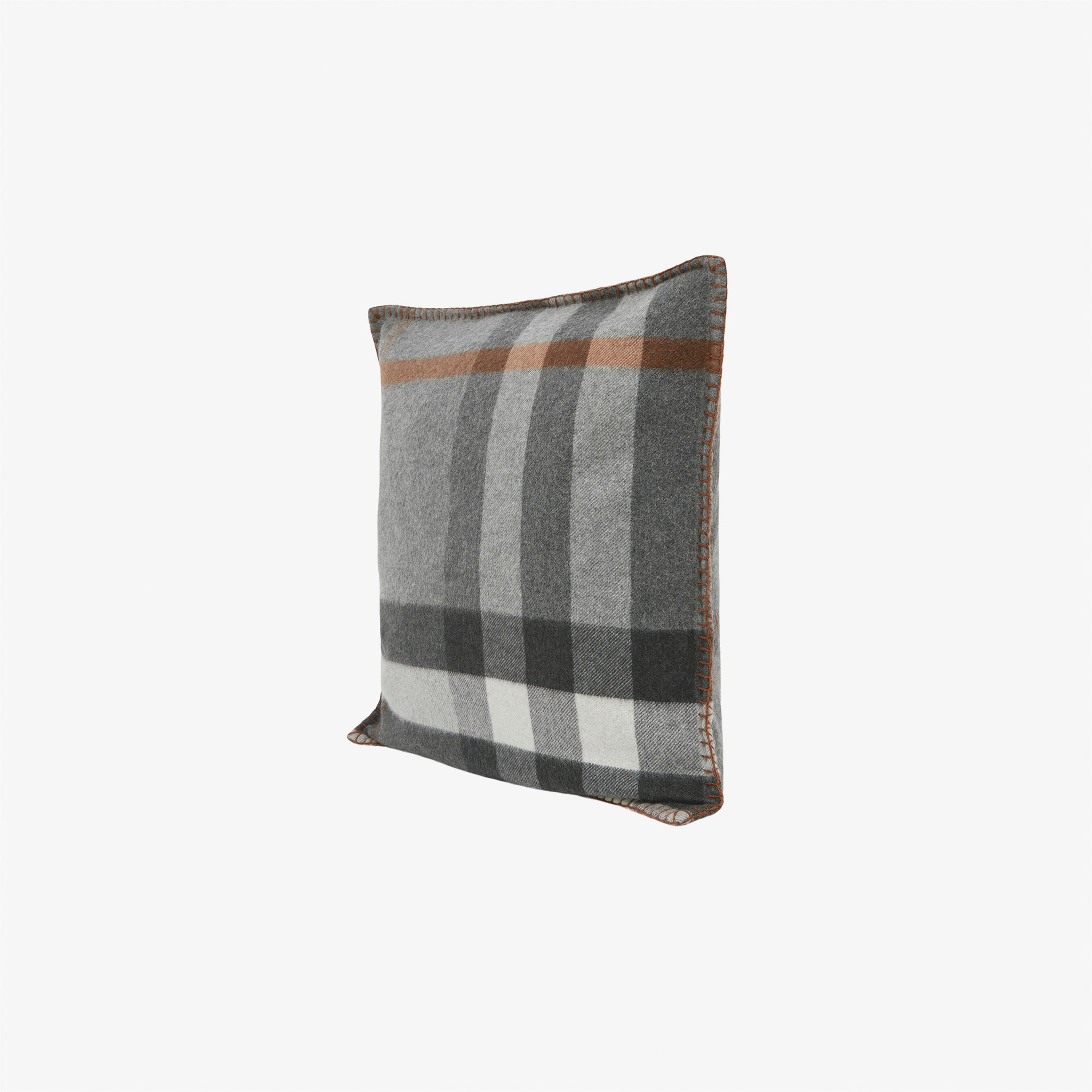 Burberry Unisex Gri Yastık