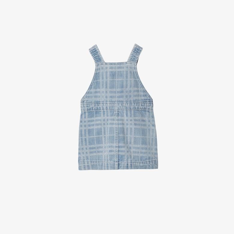 Burberry Çocuk Mavi  Elbise