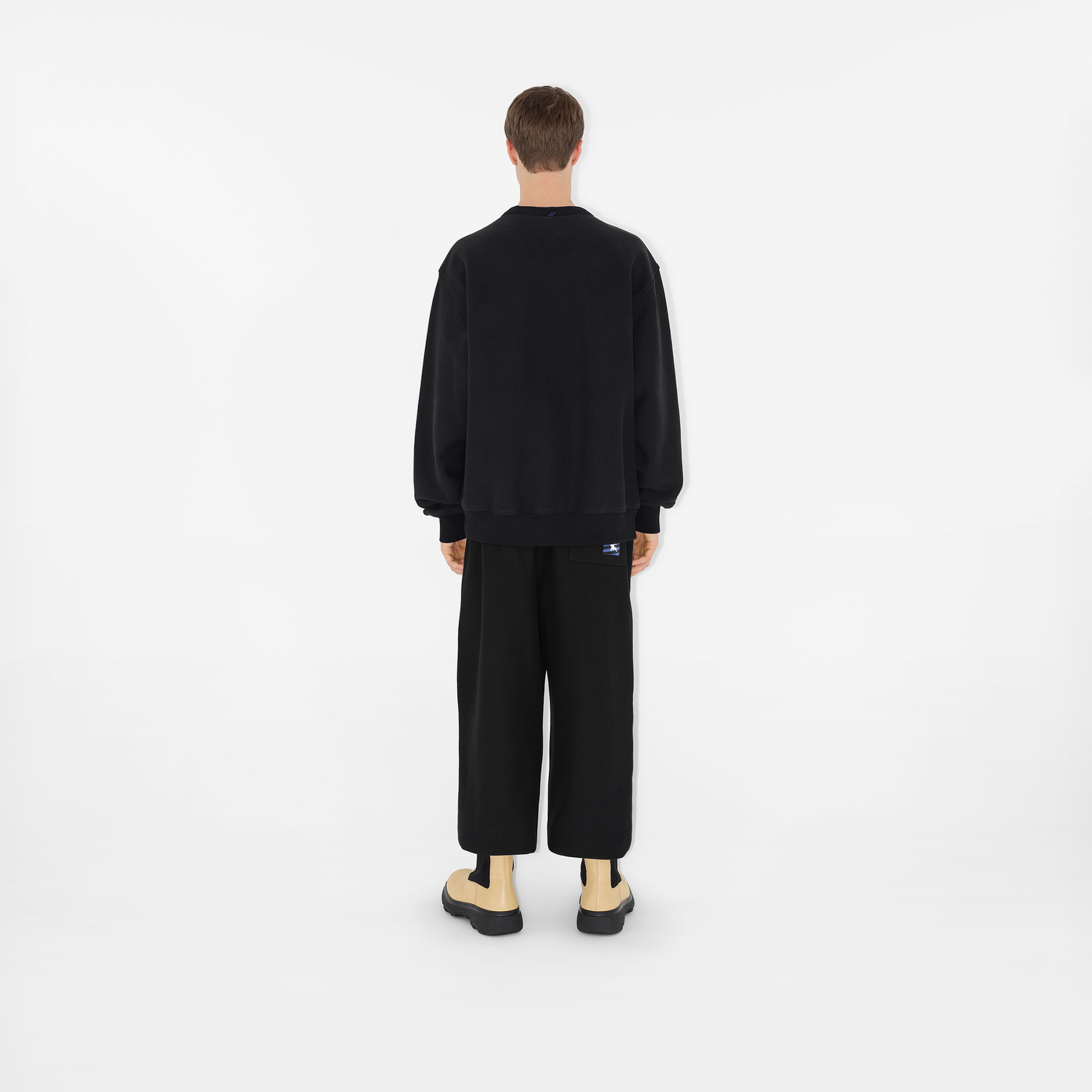 Burberry Erkek Siyah Sweatshirt