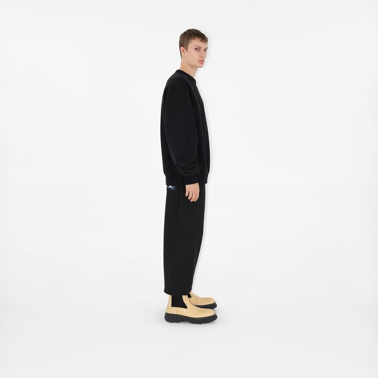 Burberry Erkek Siyah Sweatshirt