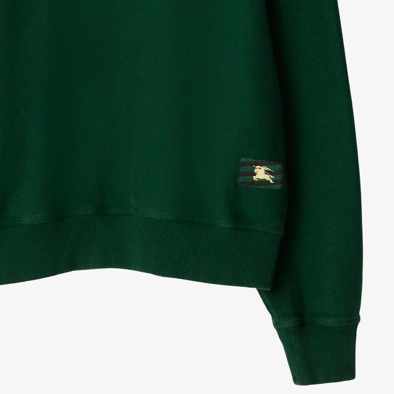 Burberry Erkek Yeşil Sweatshirt