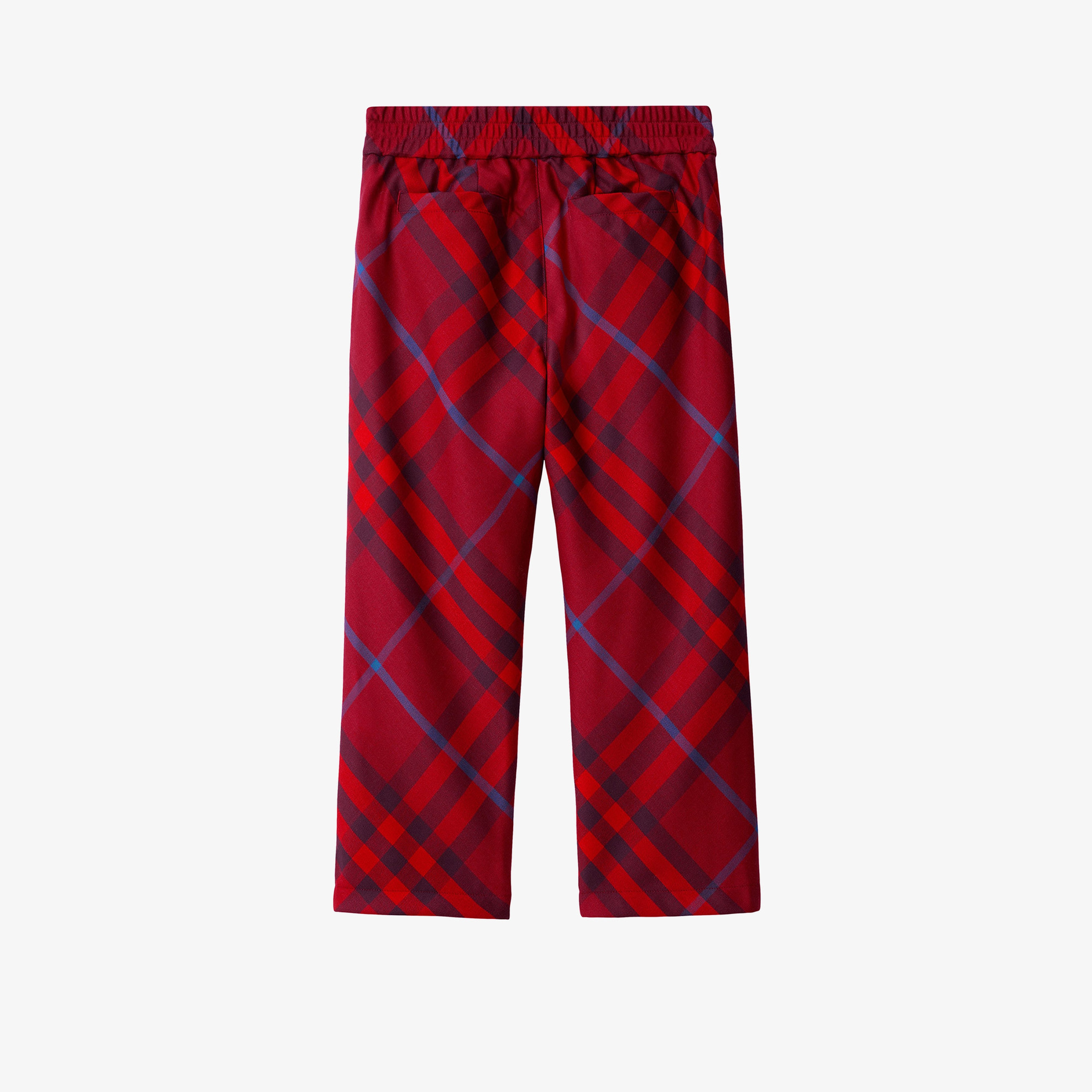 Burberry Çocuk Bordo Pantolon