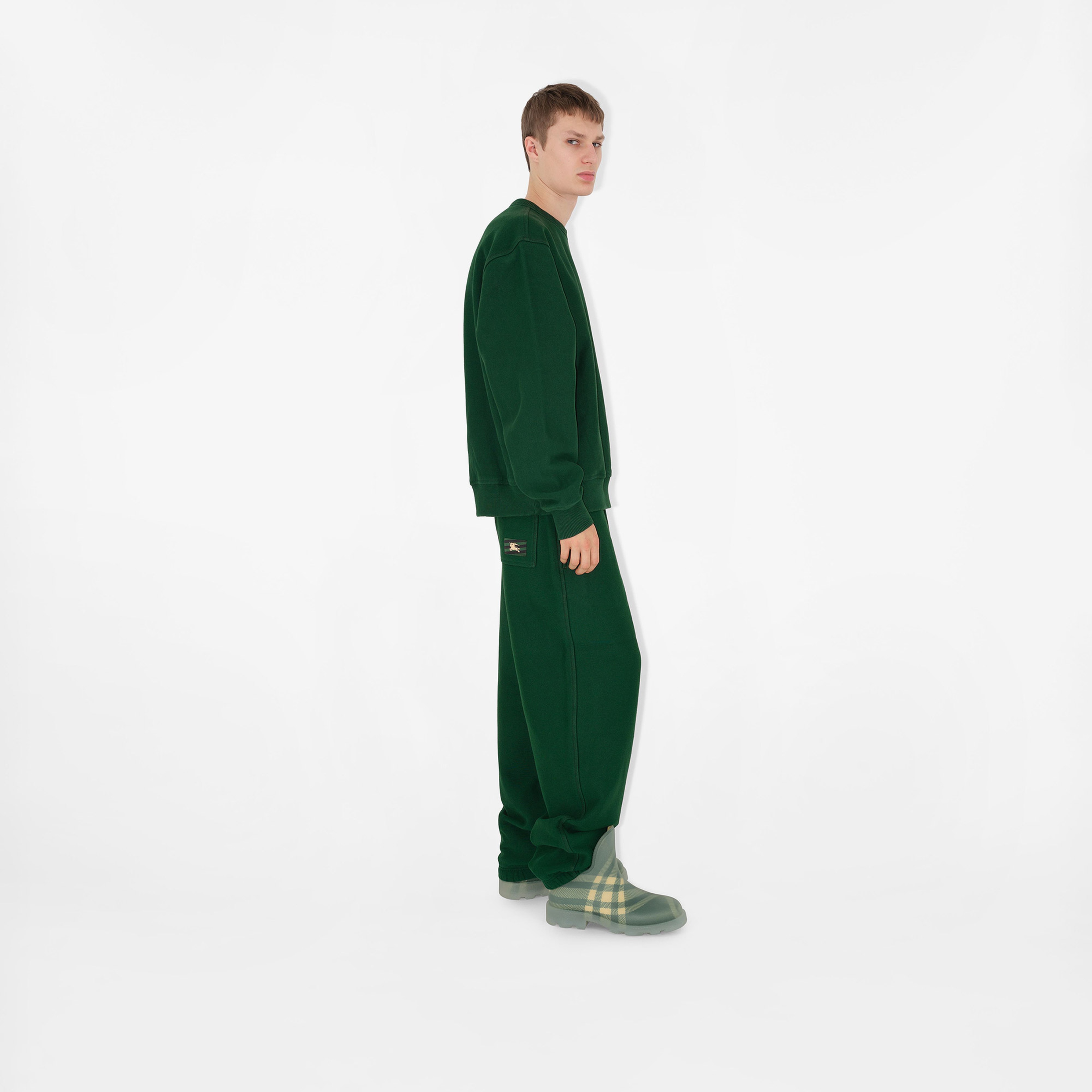 Burberry Erkek Yeşil Sweatshirt