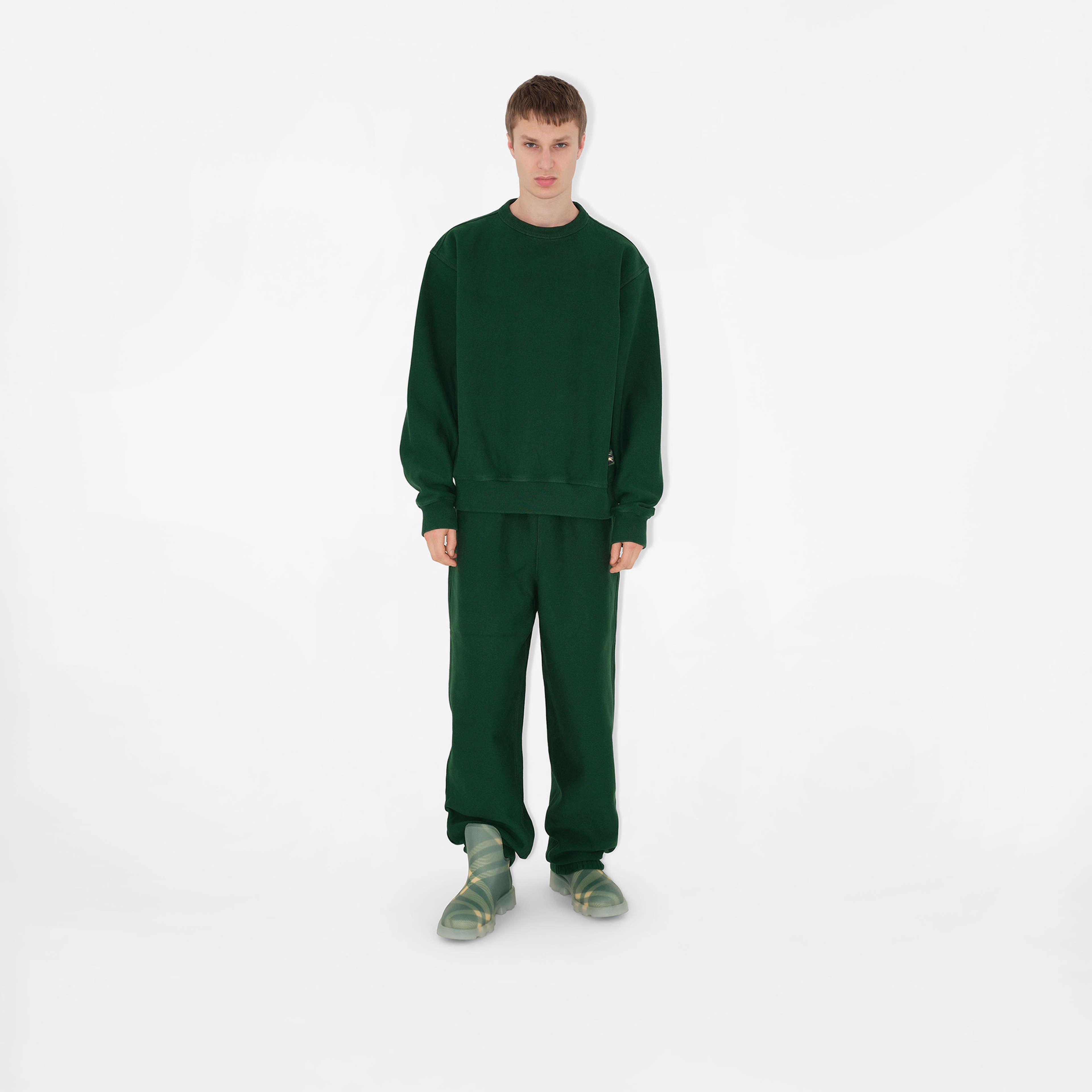 Burberry Erkek Yeşil Sweatshirt