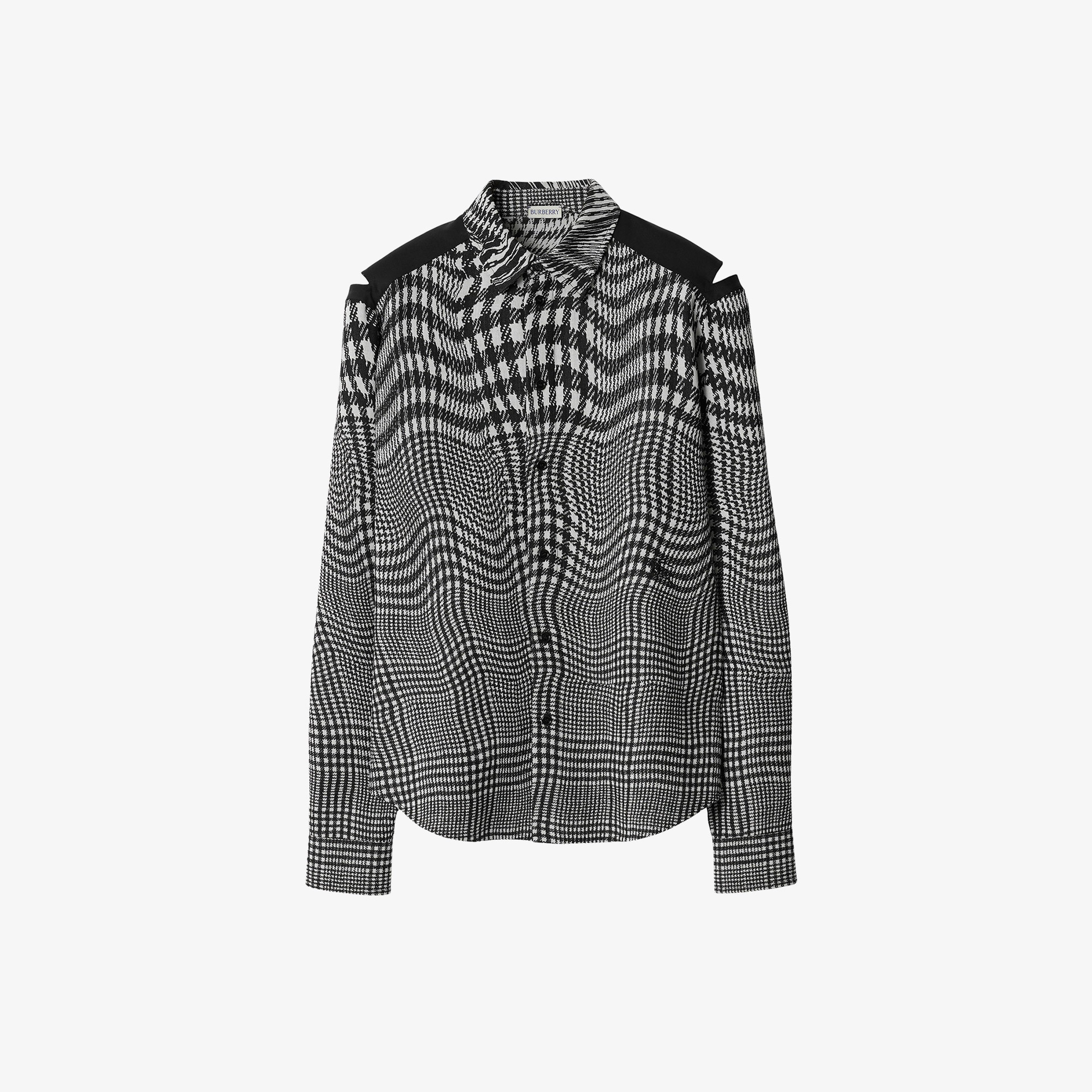 Burberry Erkek Siyah Gömlek