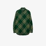 Burberry Erkek Yeşil Gömlek