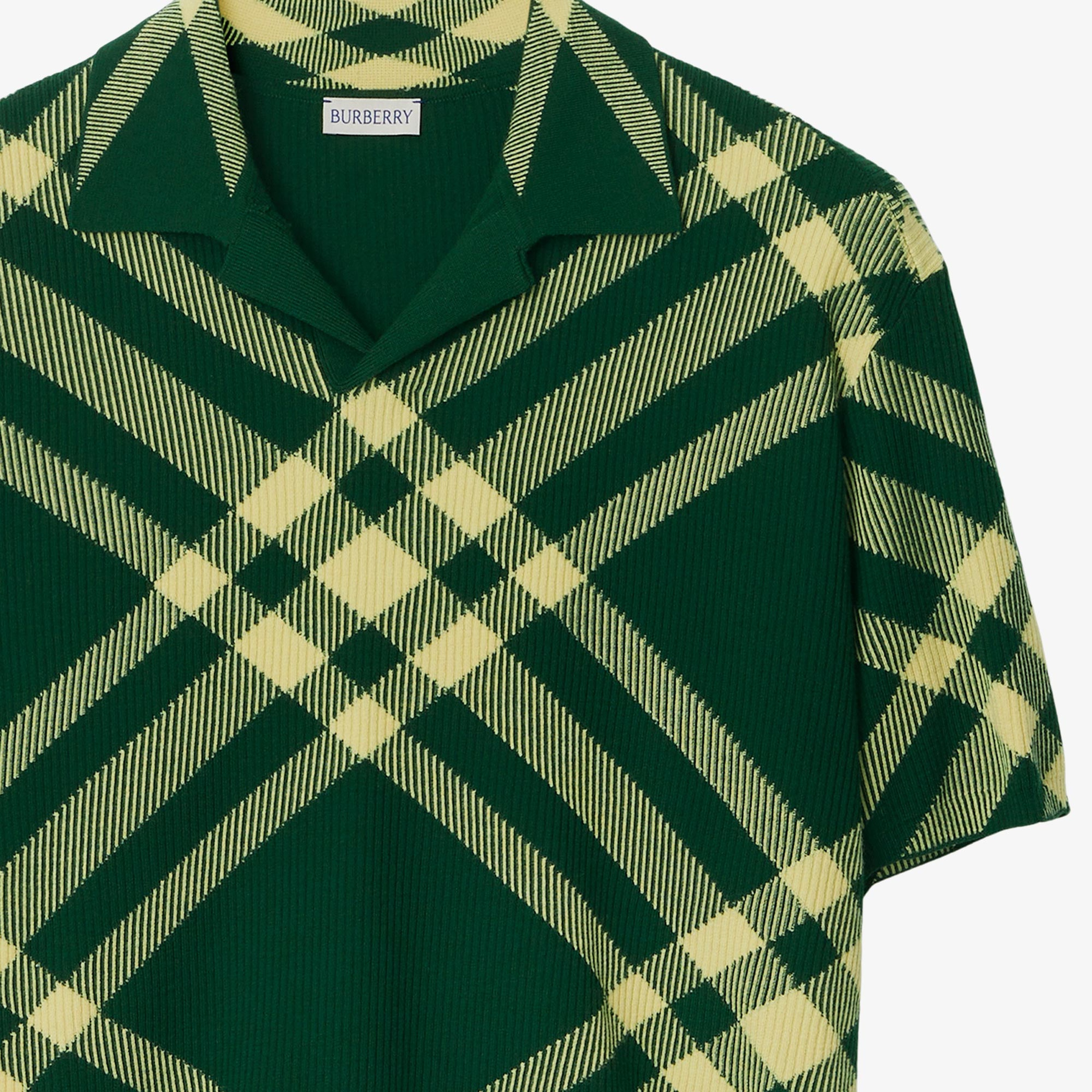 Burberry Erkek Yeşil Polo