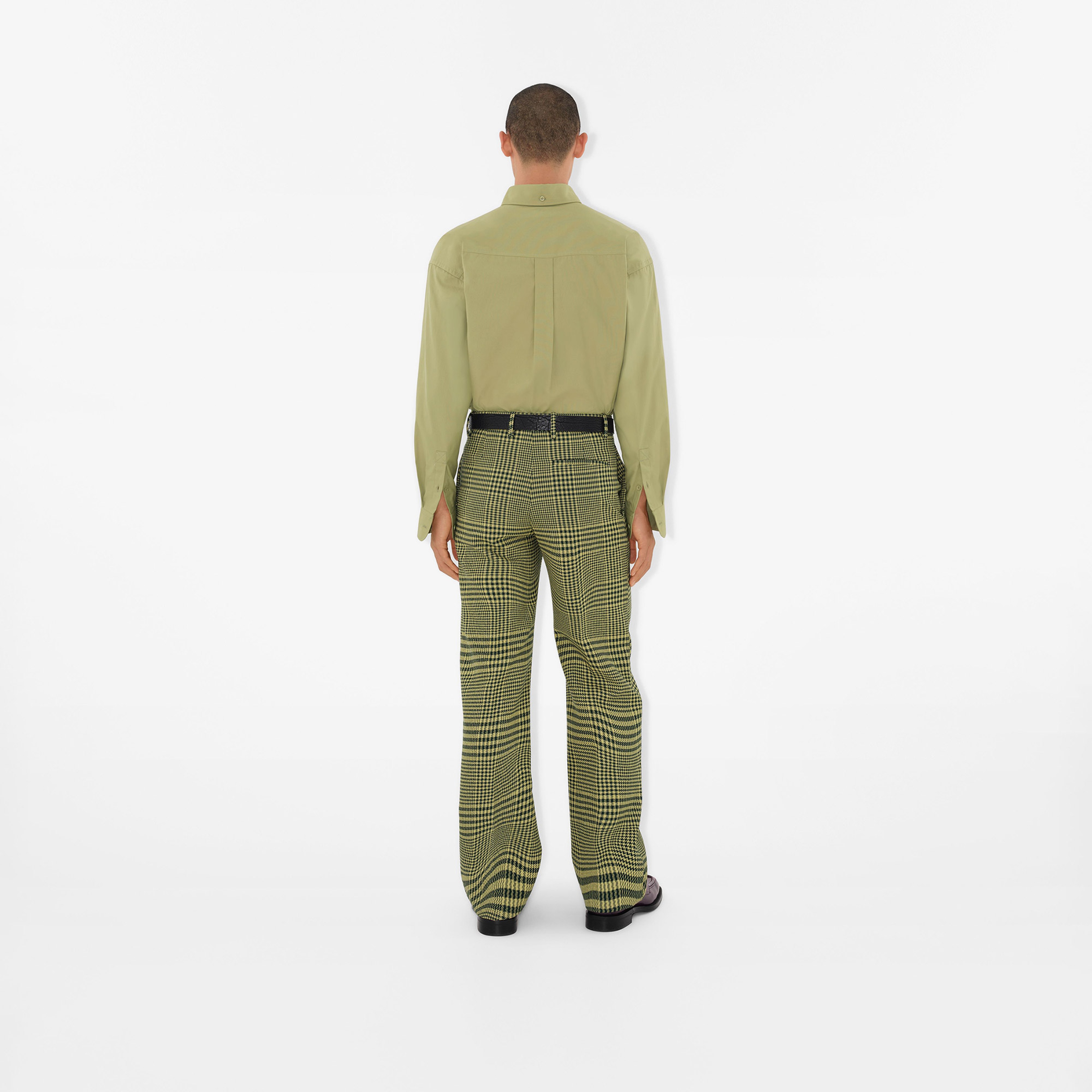 Burberry Erkek Yeşil Pantolon