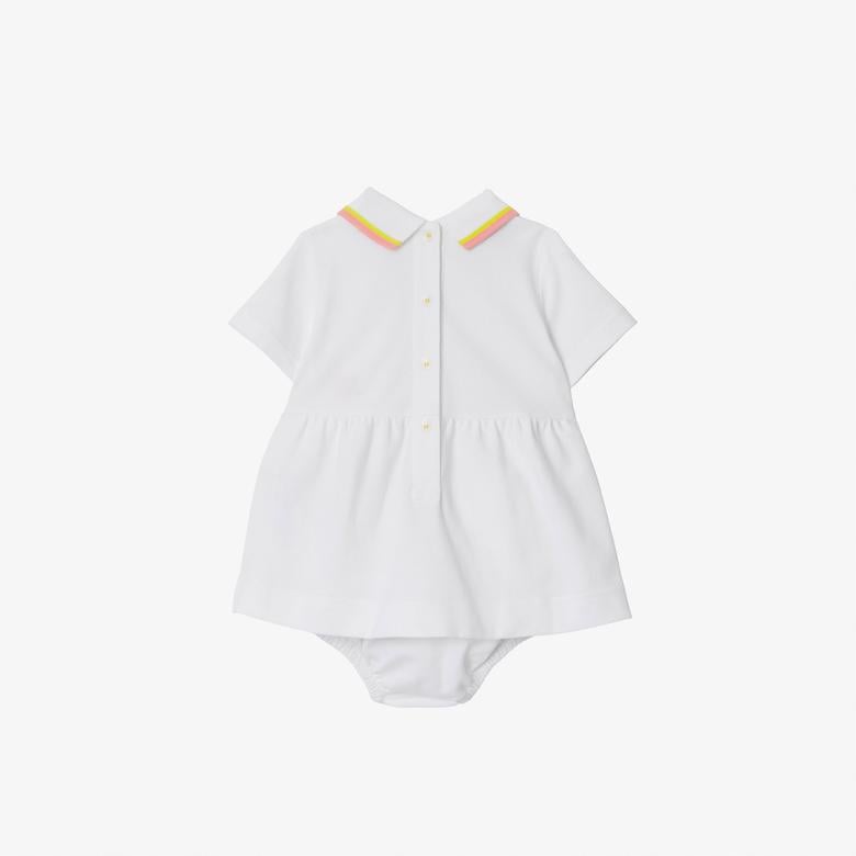 Burberry Çocuk Beyaz Elbise