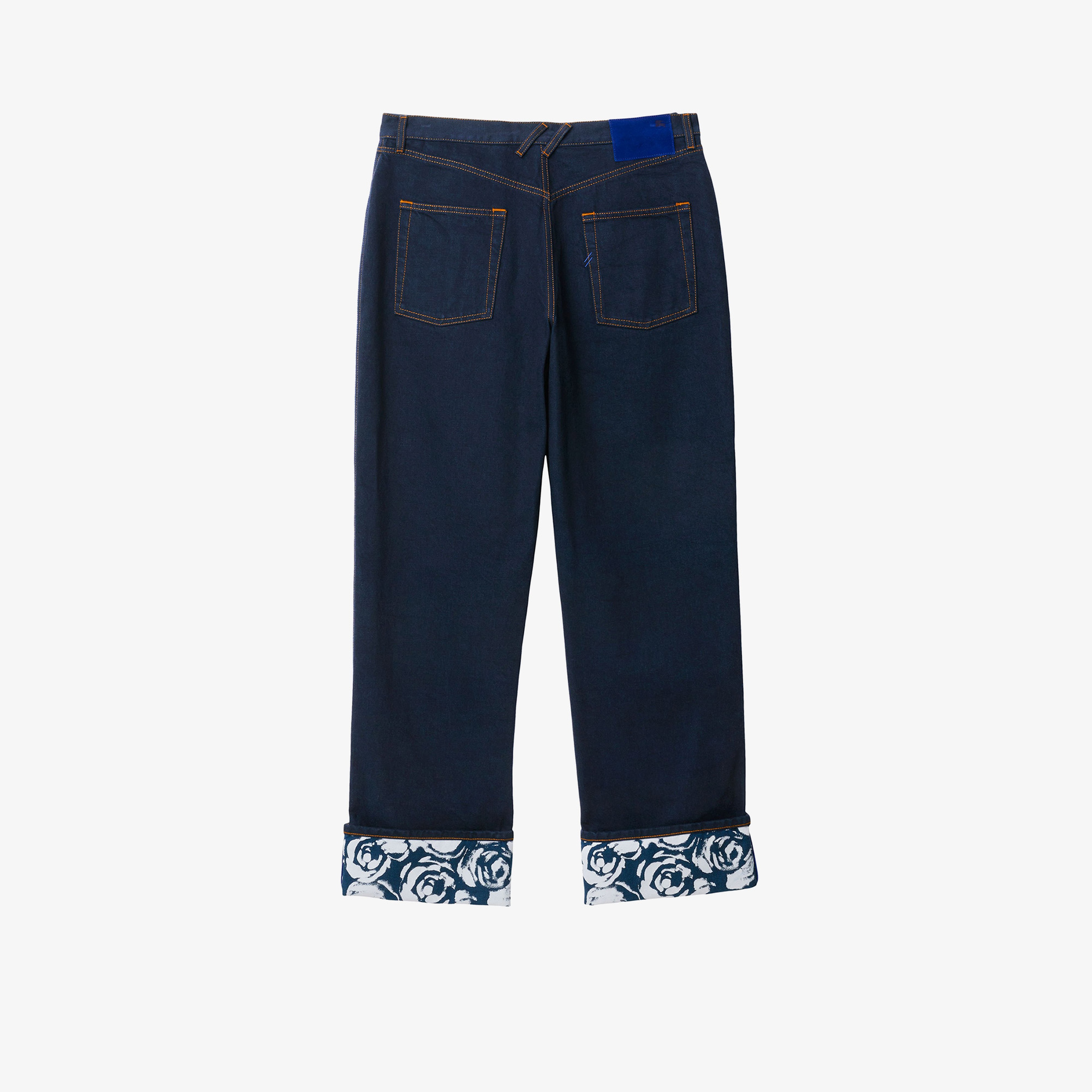 Burberry Erkek Lacivert Pantolon