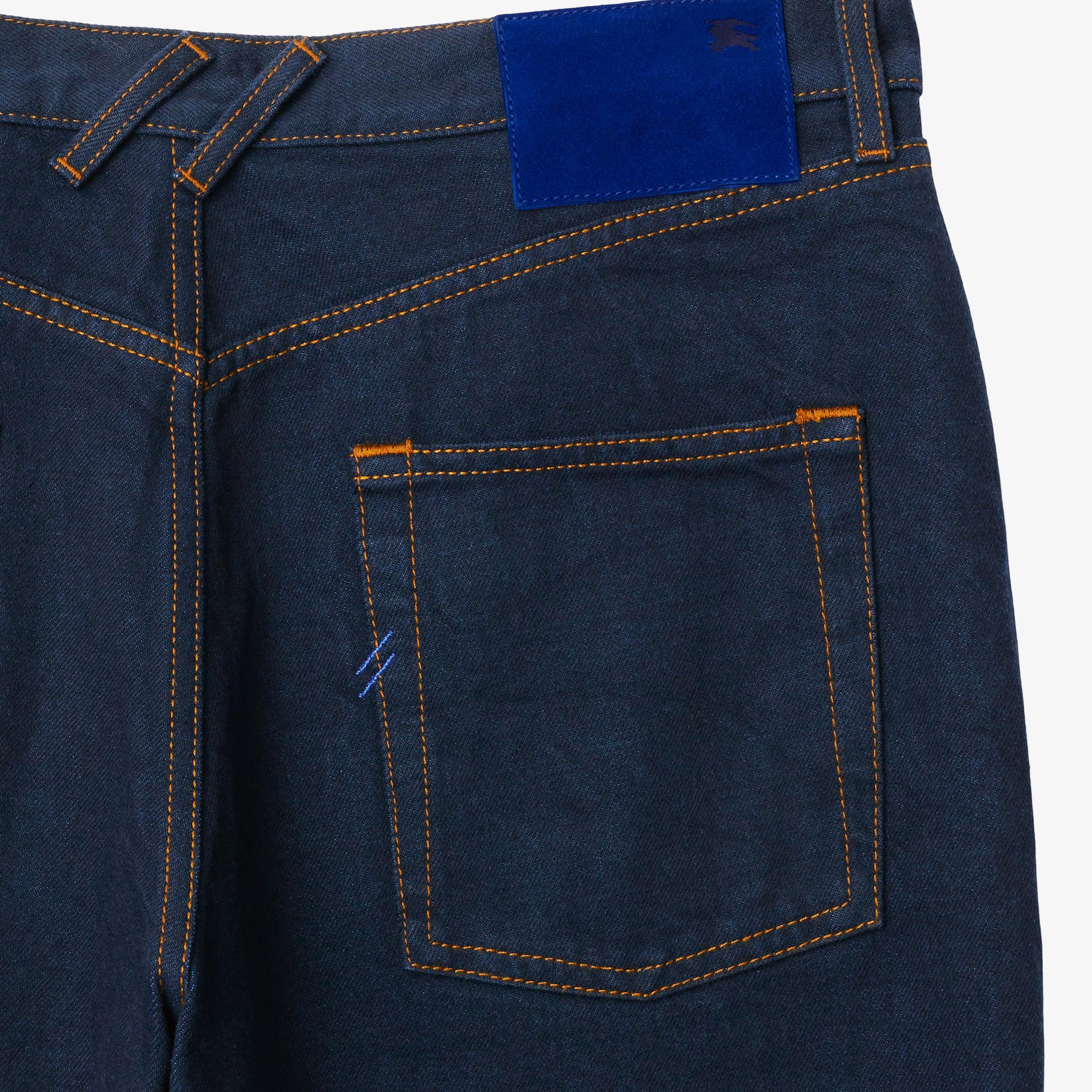 Burberry Erkek Lacivert Pantolon