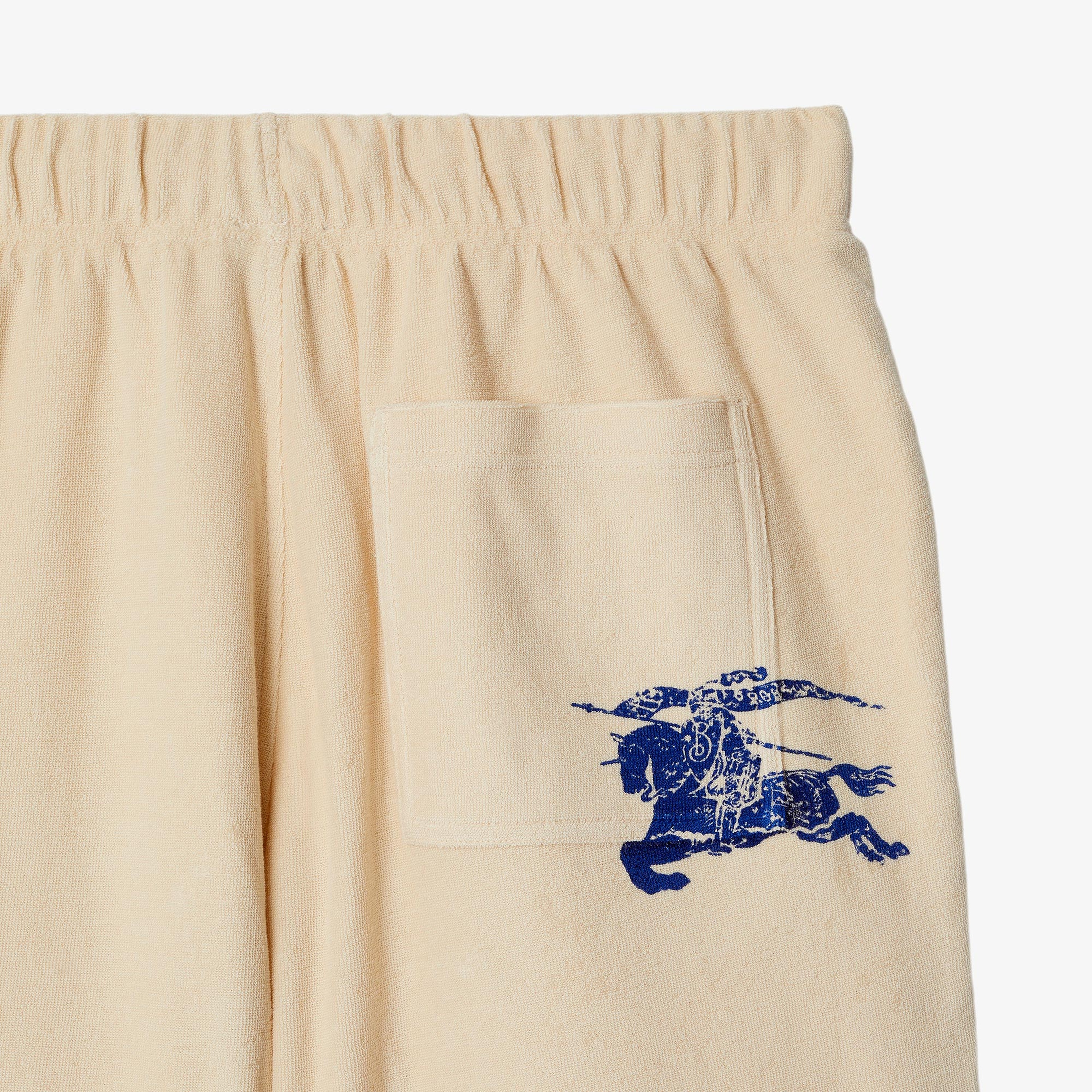 Burberry Erkek Krem Şort