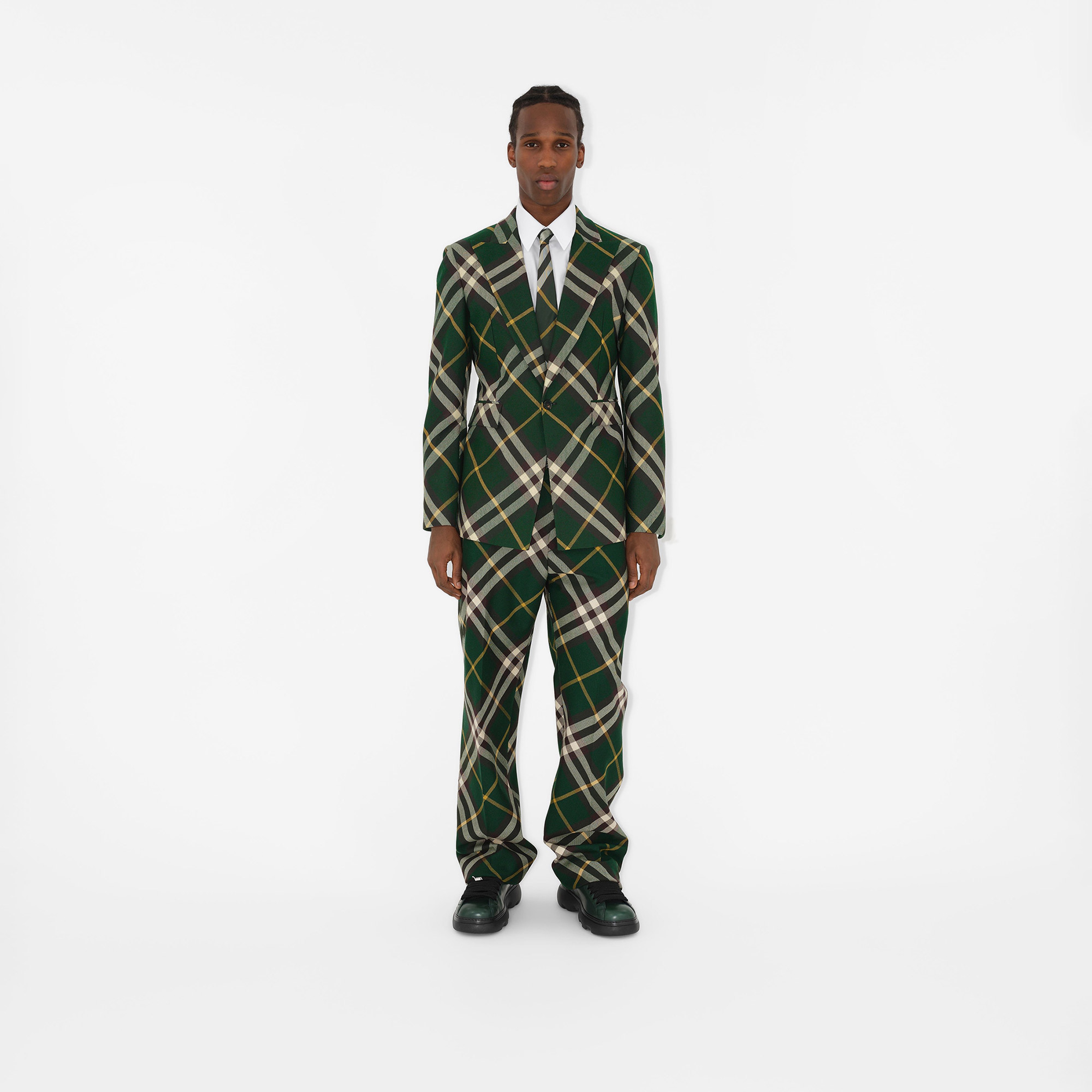 Burberry Erkek Yeşil Pantolon