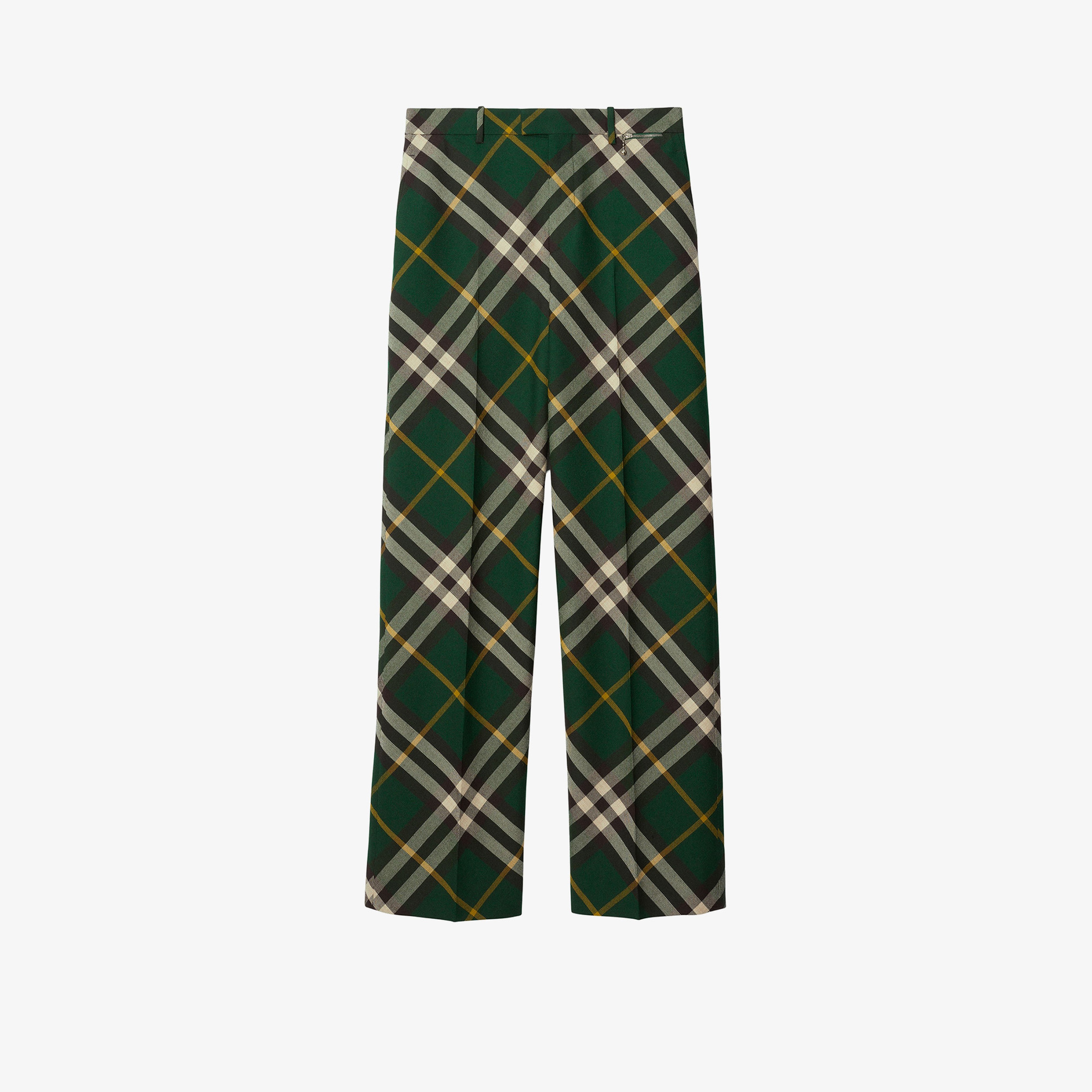 Burberry Erkek Yeşil Pantolon