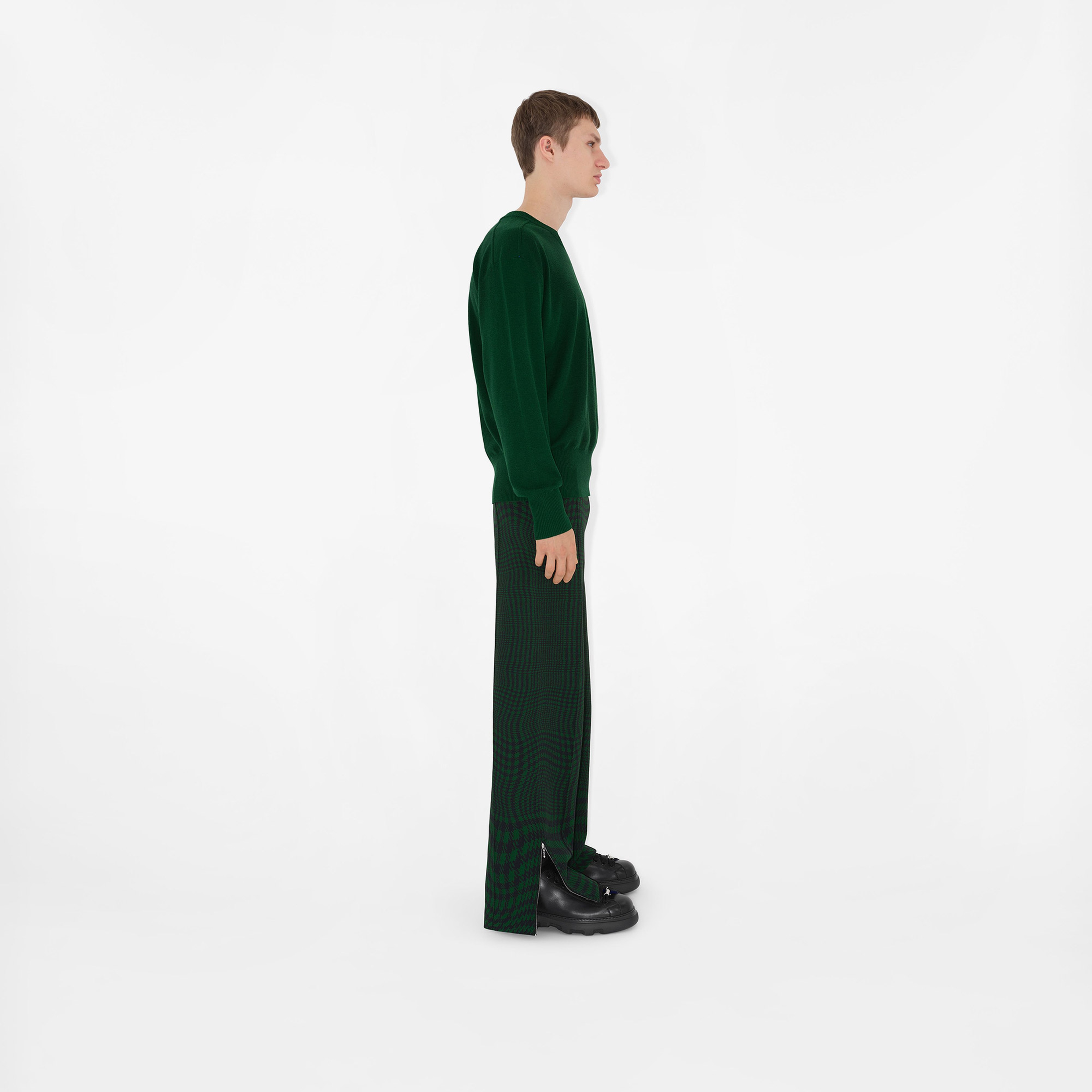 Burberry Erkek Yeşil Triko