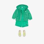 Burberry Çocuk Yeşil Mont