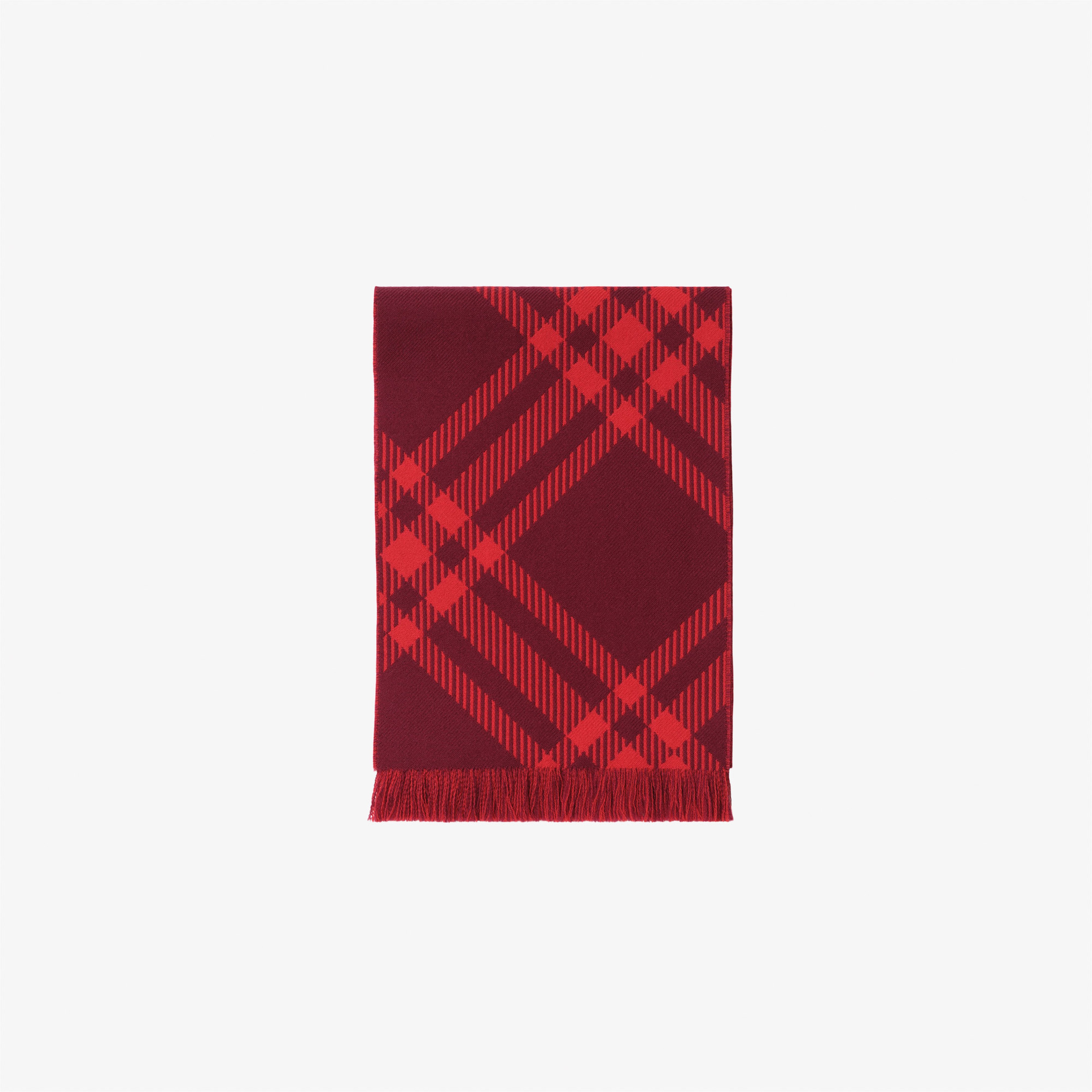 Burberry Çocuk Bordo Atkı