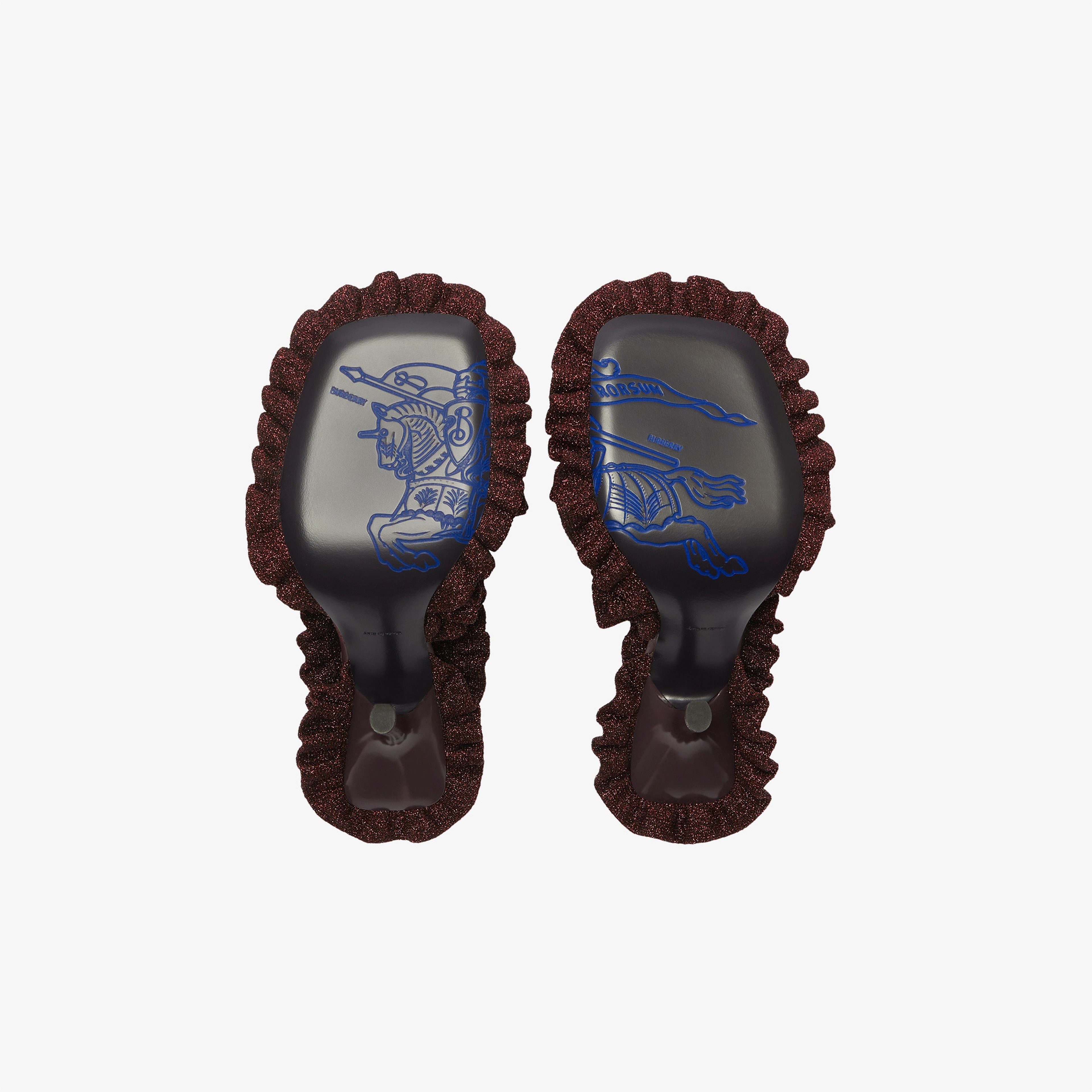 Burberry Kadın Bordo Ayakkabı