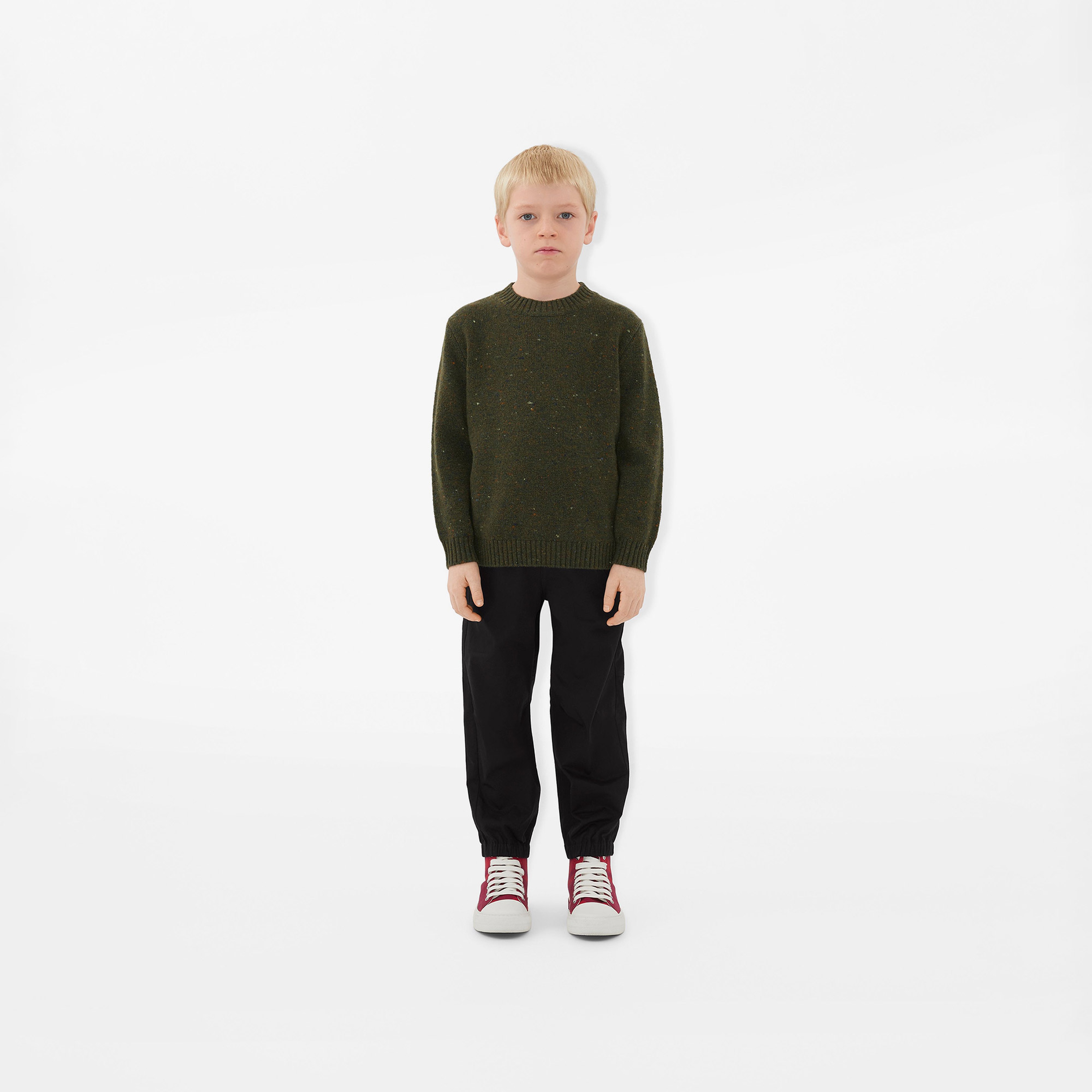 Burberry Çocuk Haki Triko