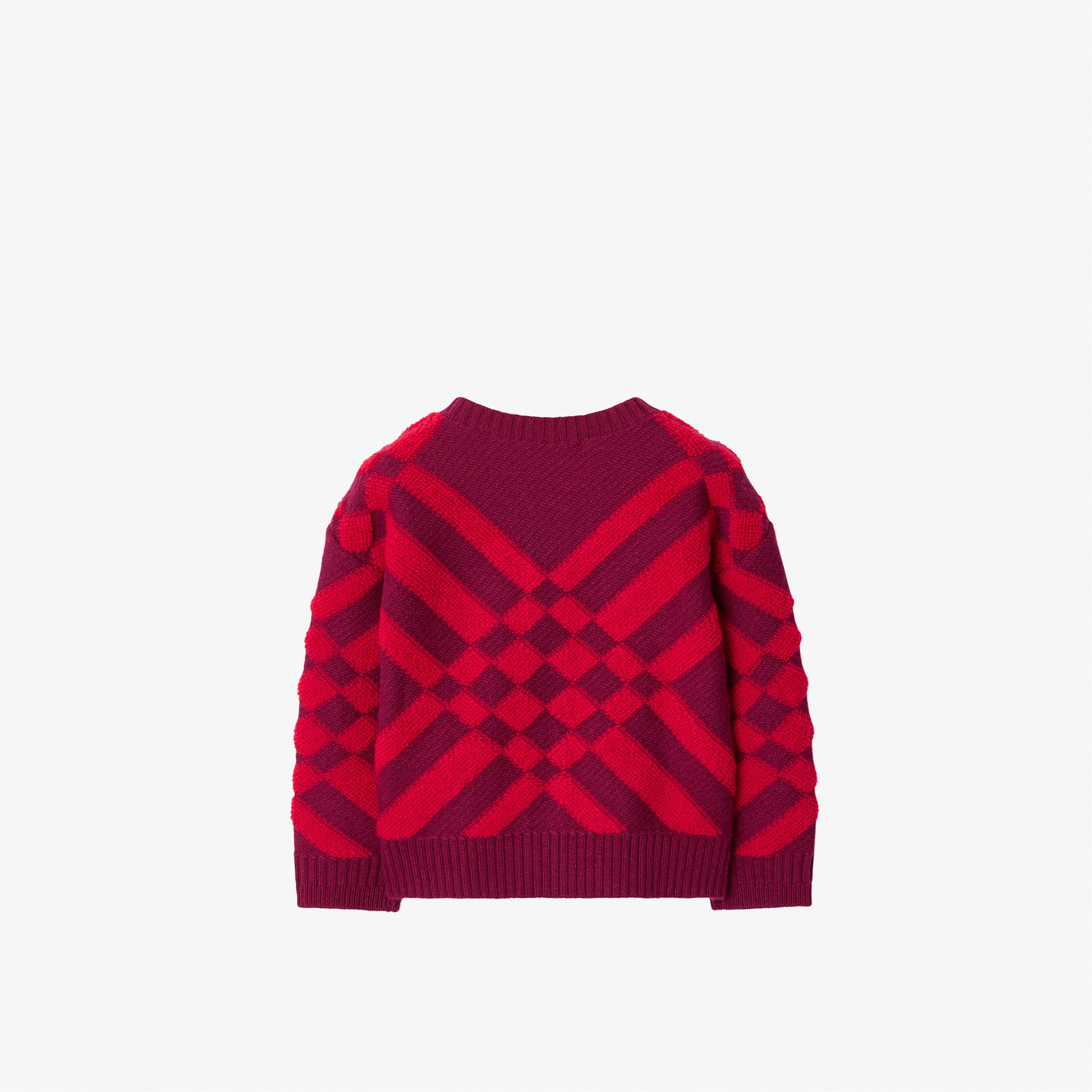 Burberry Çocuk Bordo Hırka