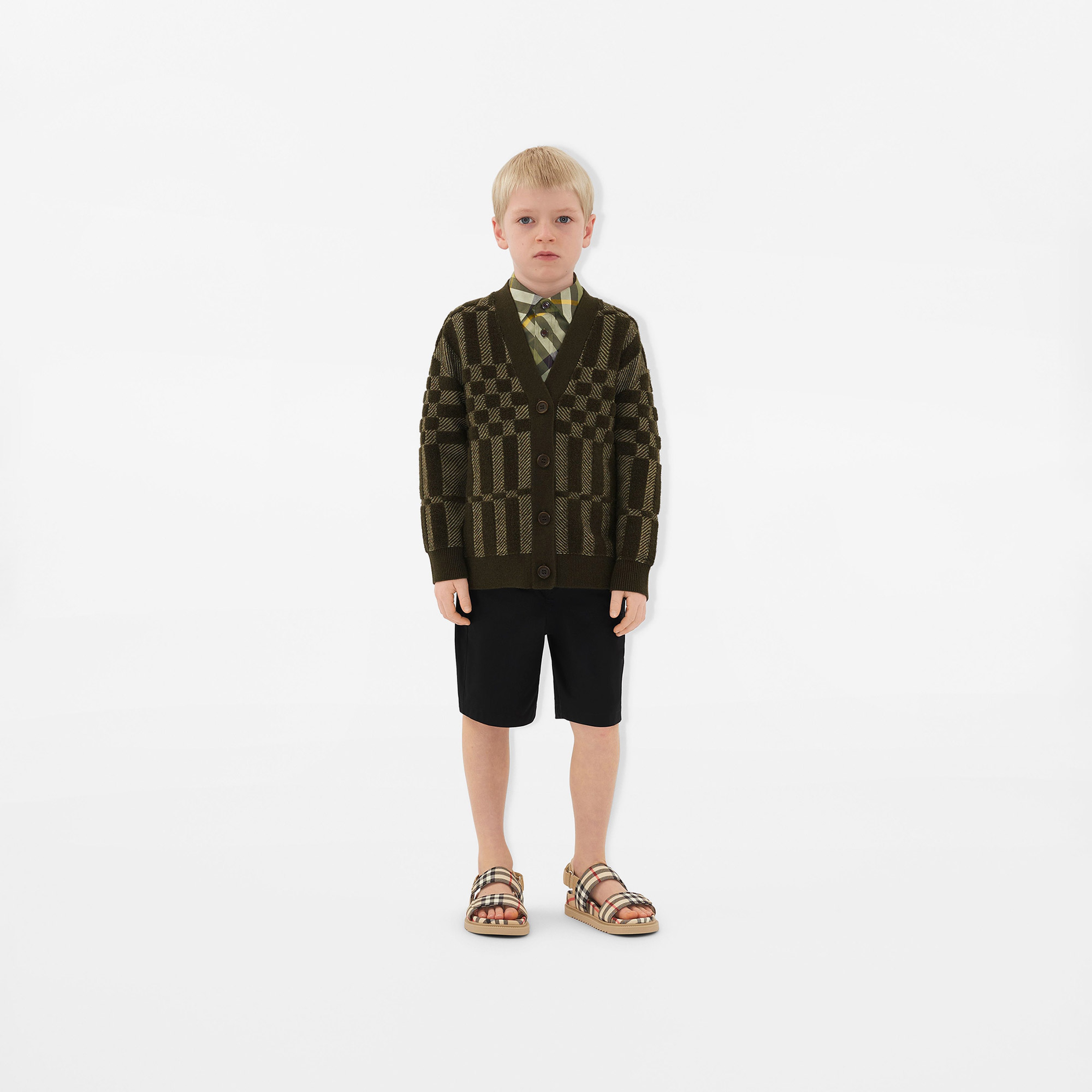 Burberry Çocuk Haki Hırka