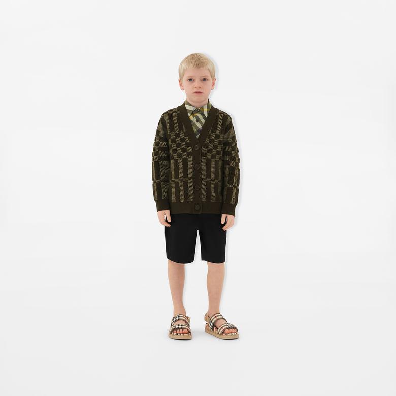 Burberry Çocuk Haki  Hırka