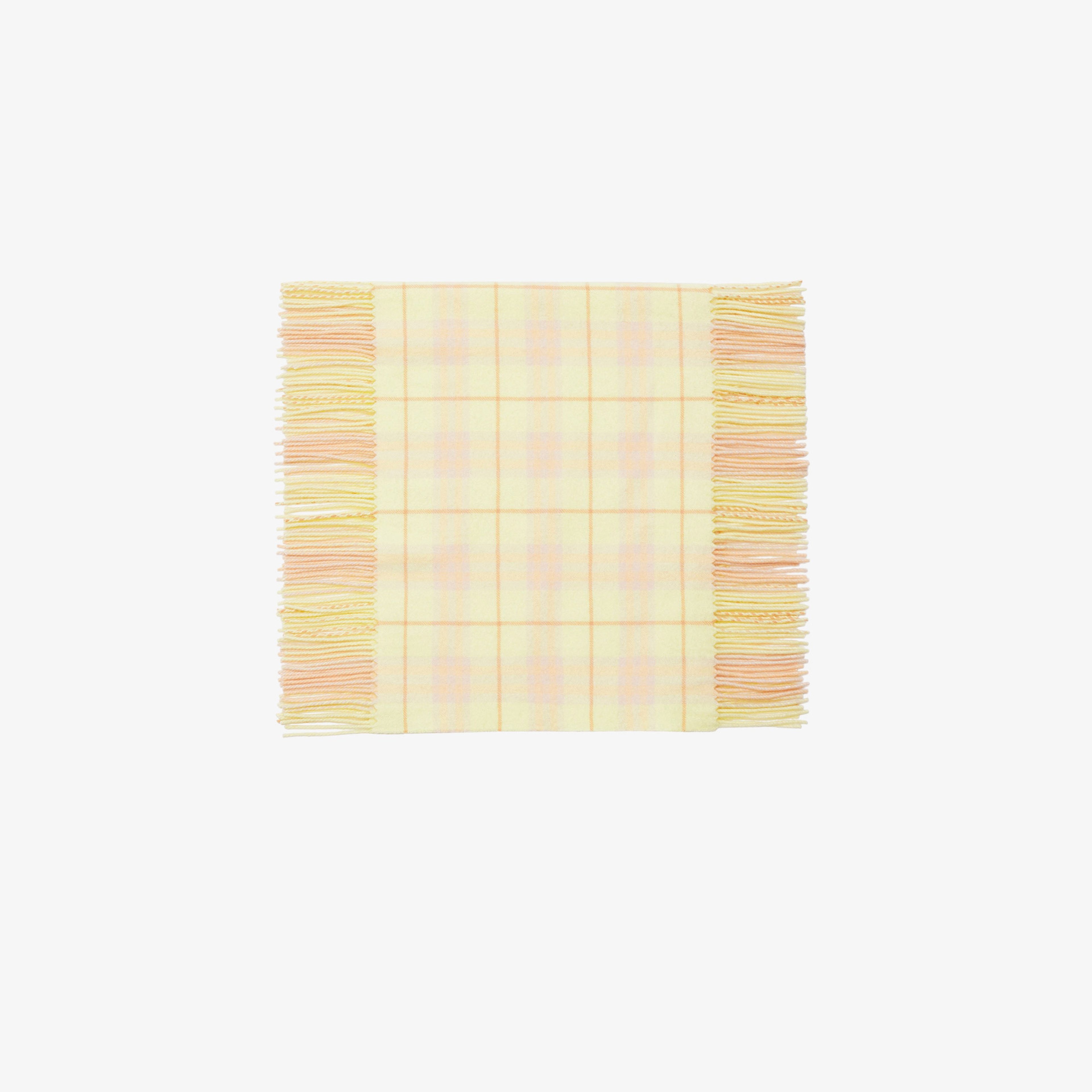 Burberry Unisex Krem Atkı