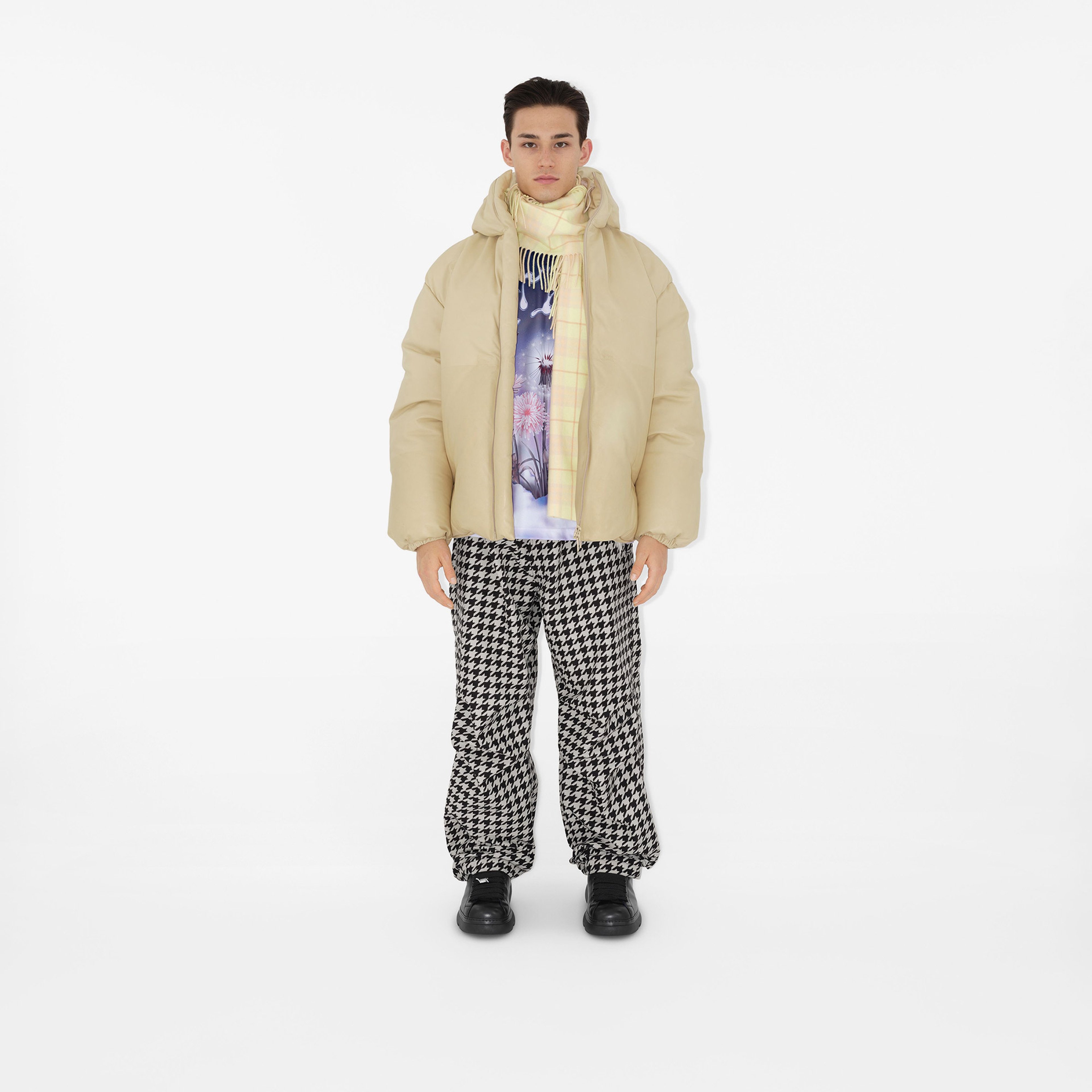 Burberry Unisex Krem Atkı