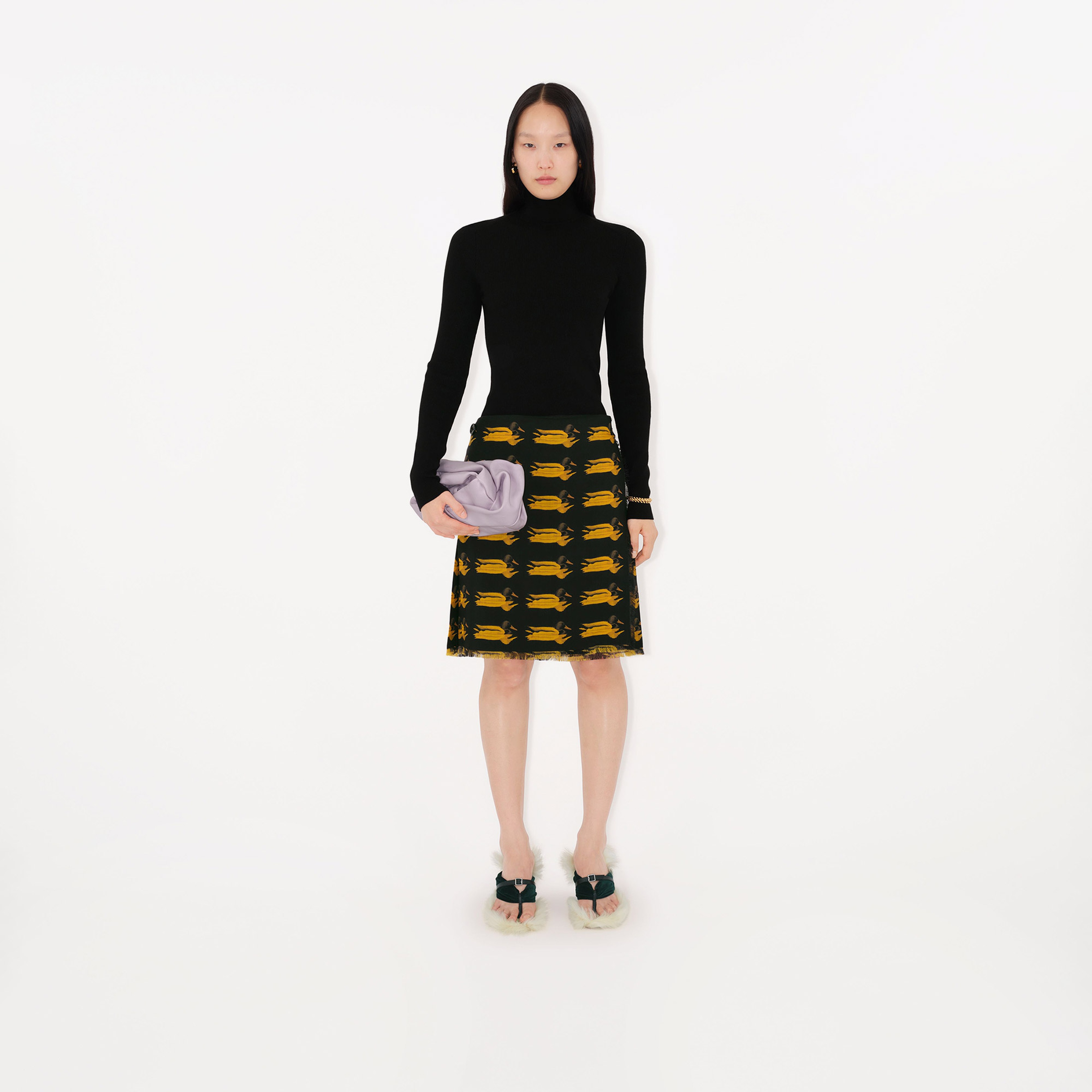 Burberry Kadın Mor Çanta