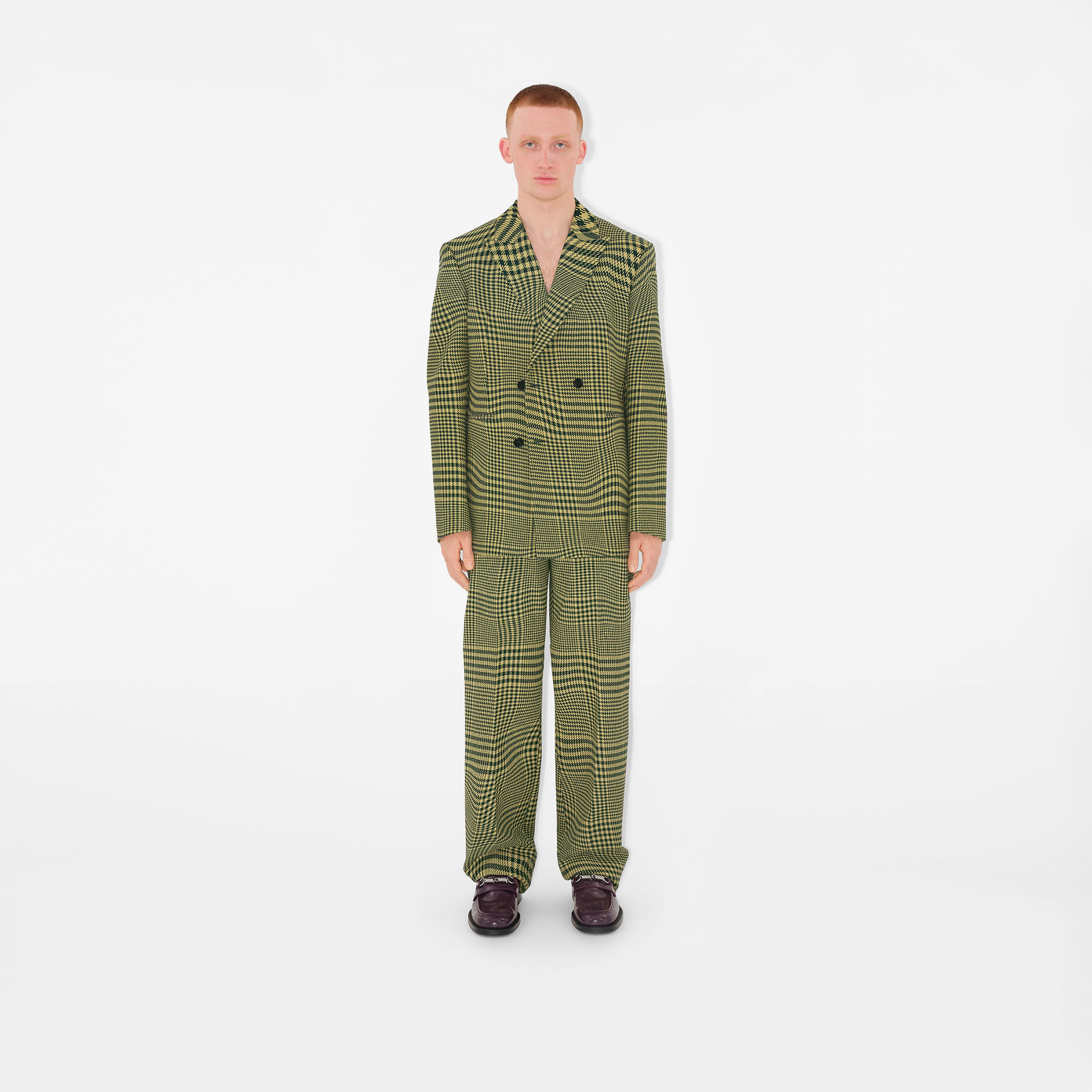 Burberry Erkek Yeşil Ceket