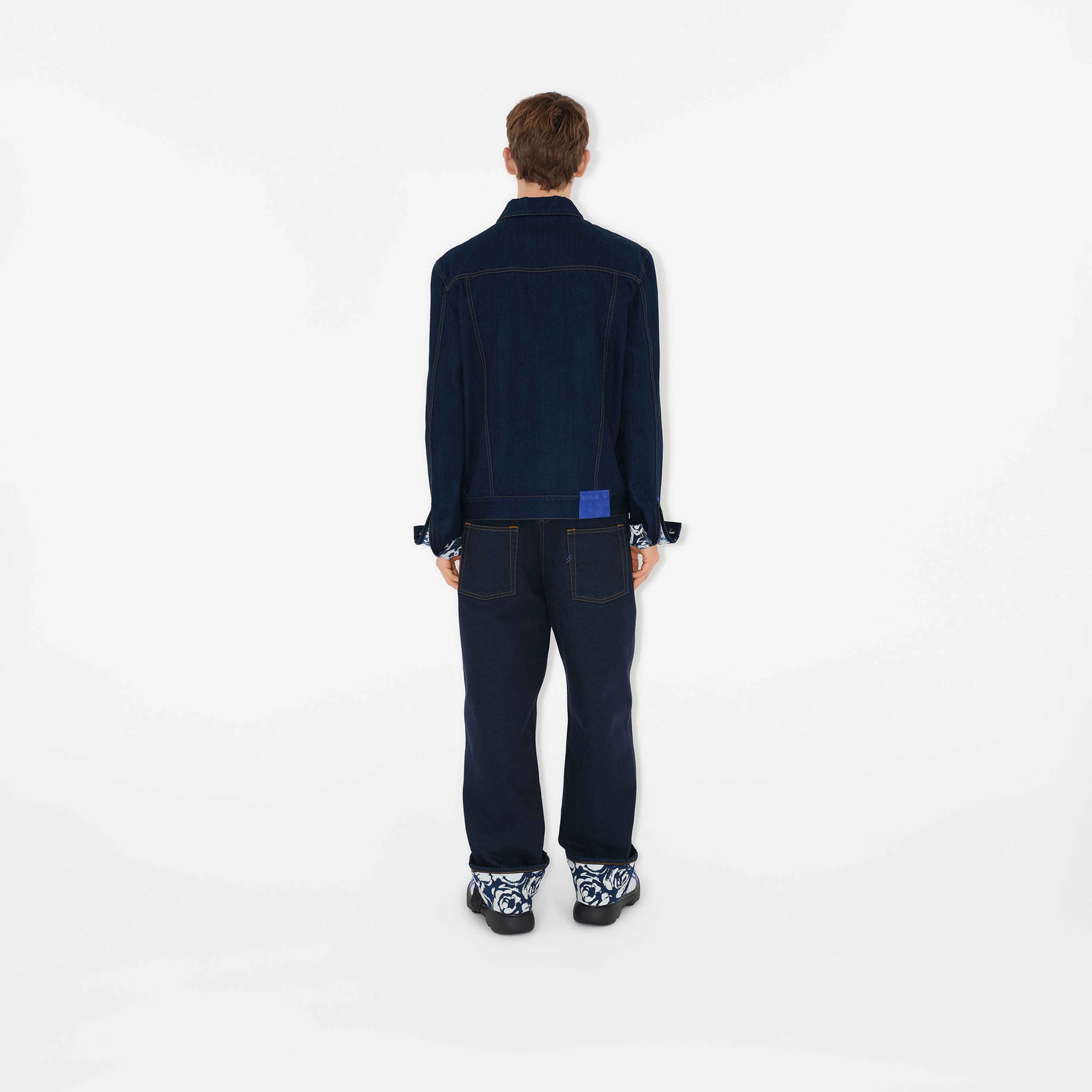 Burberry Erkek Lacivert Pantolon