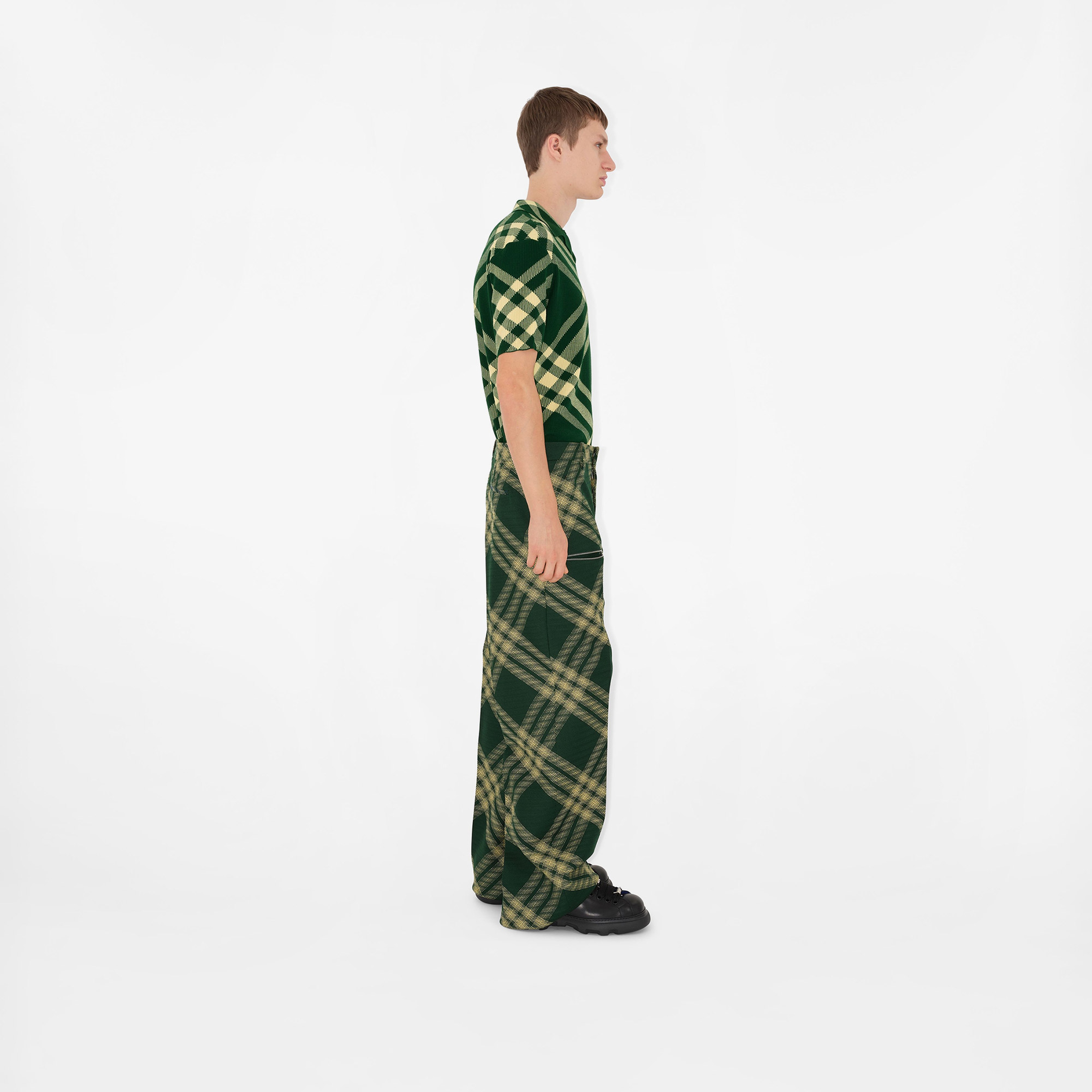 Burberry Erkek Yeşil Polo