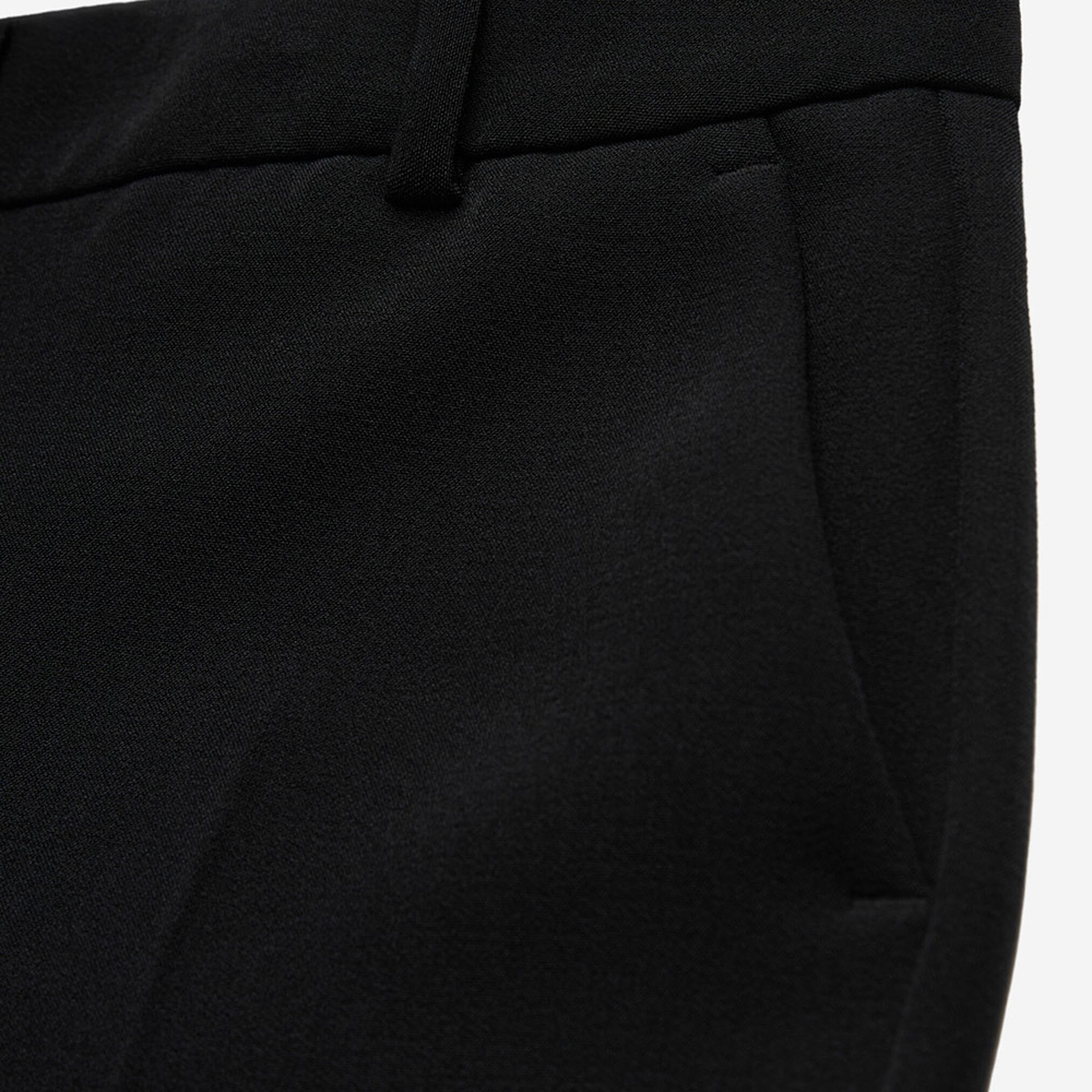 KADIN STRAIGHT FIT SİYAH PANTOLON