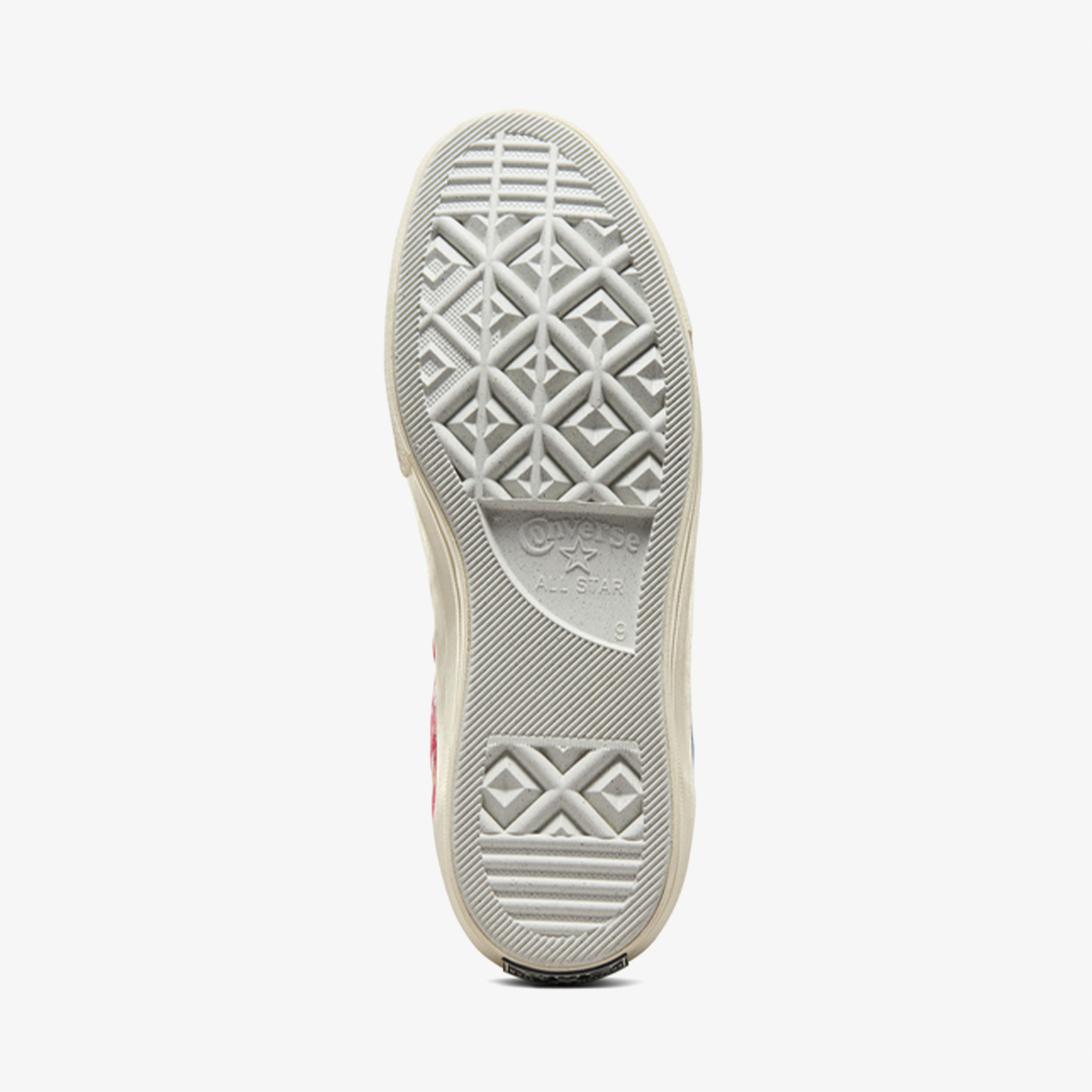 Converse Beyond Retro Upcycled Floral Chuck 70 Unisex Mavi/Kırmızı Sneaker