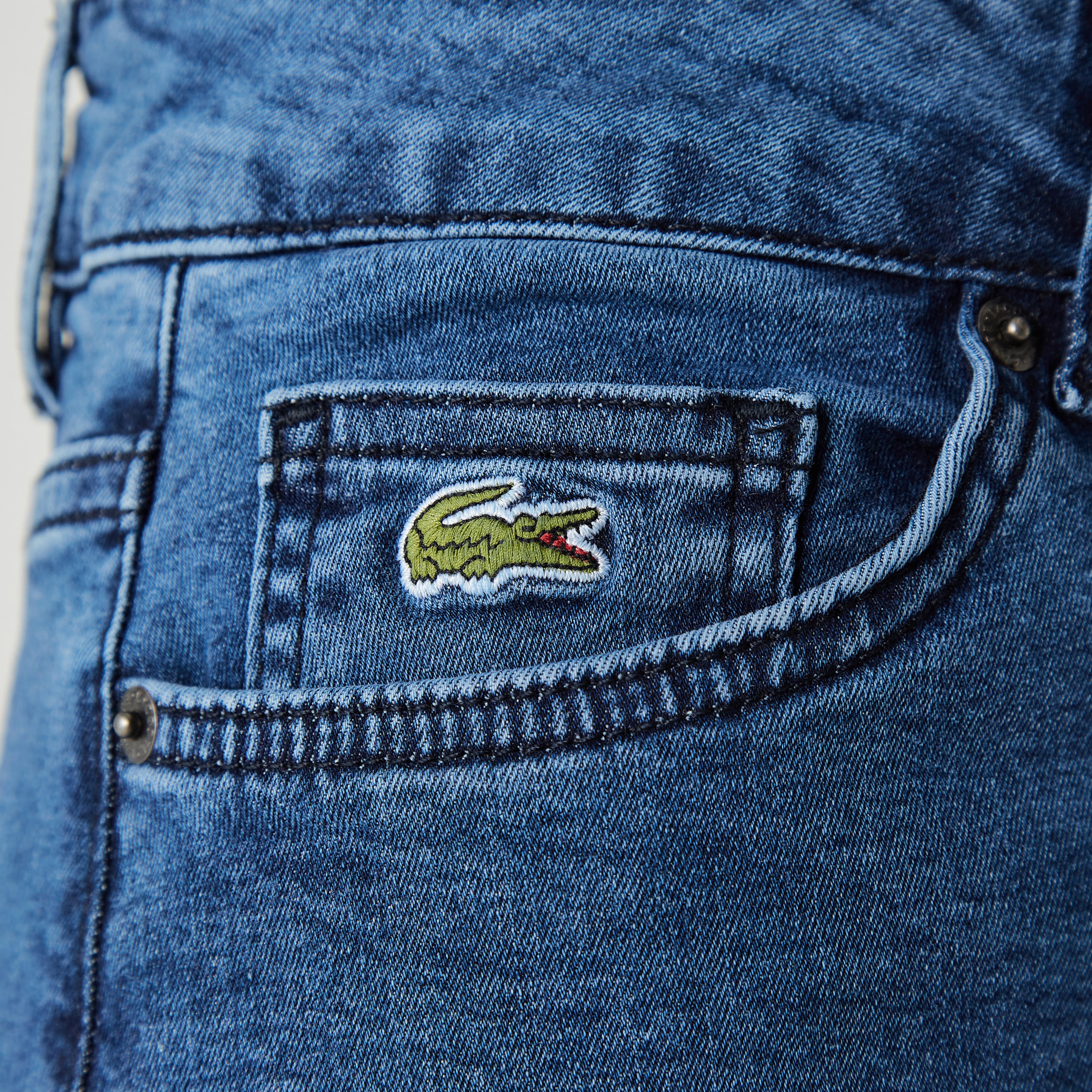 Lacoste Kadın Regular Fit Lacivert Etek