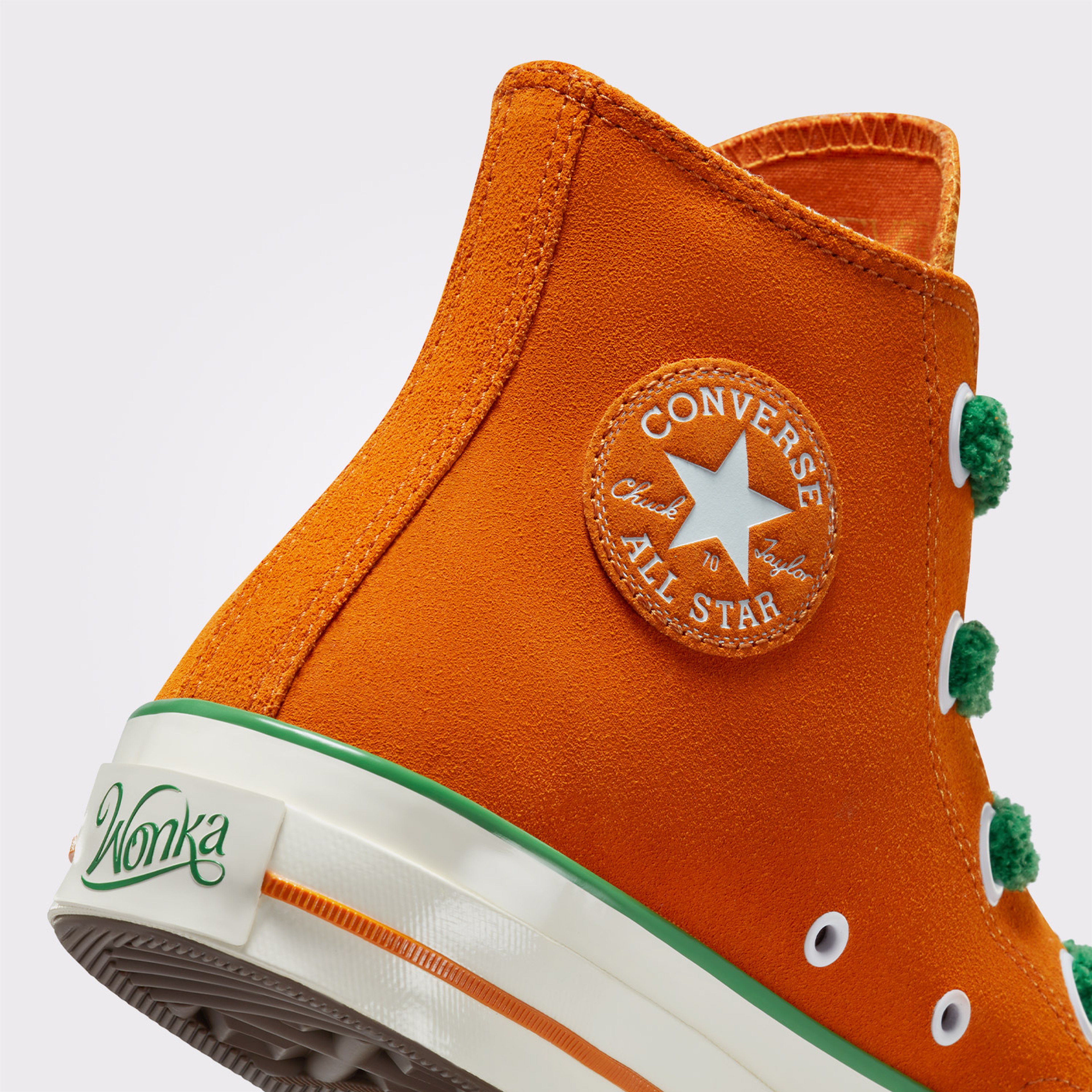 Converse x Wonka Chuck 70 Oompa Loompa Unisex Turuncu Sneaker