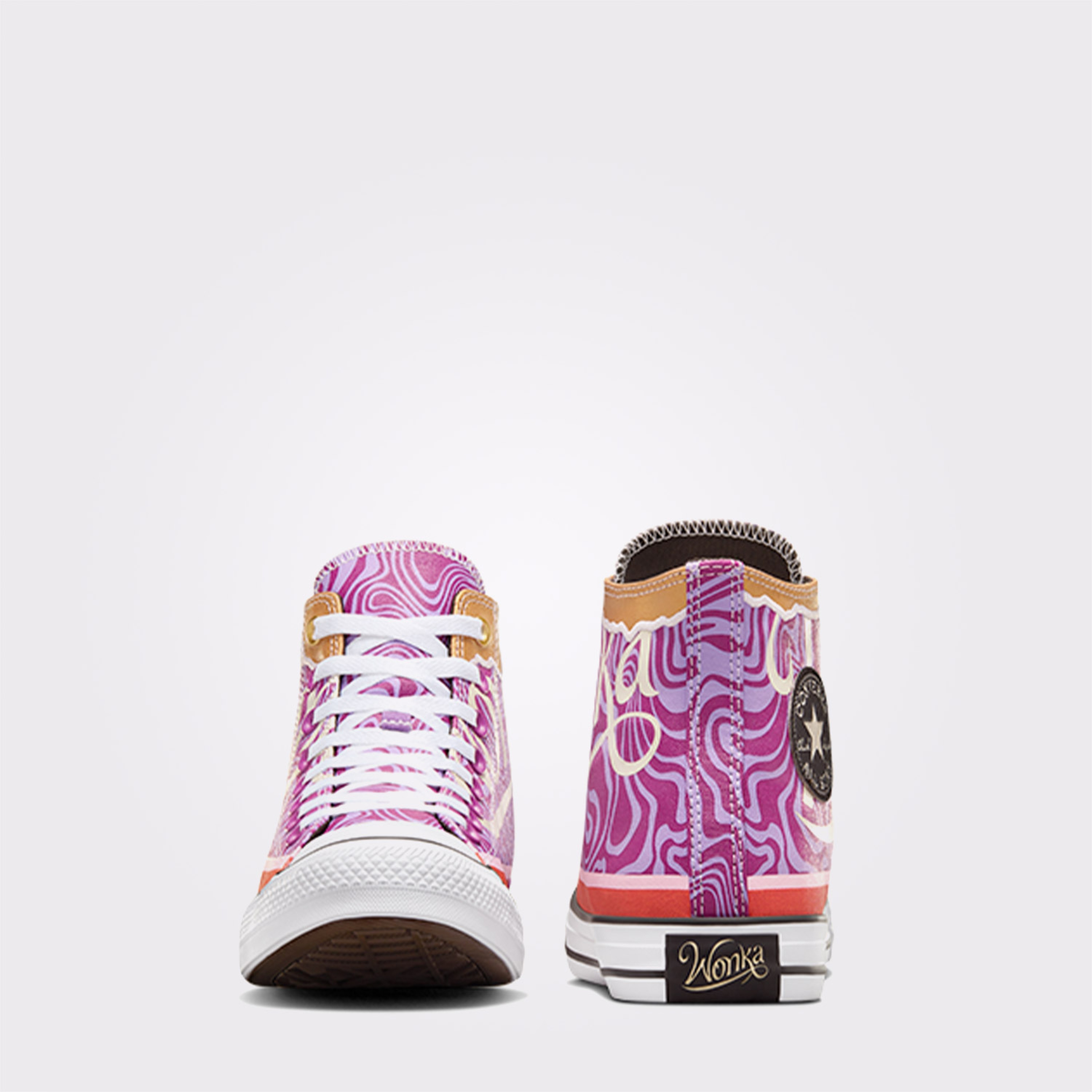 Converse x Wonka Chuck Taylor All Star Swirl Unisex Pembe Sneaker