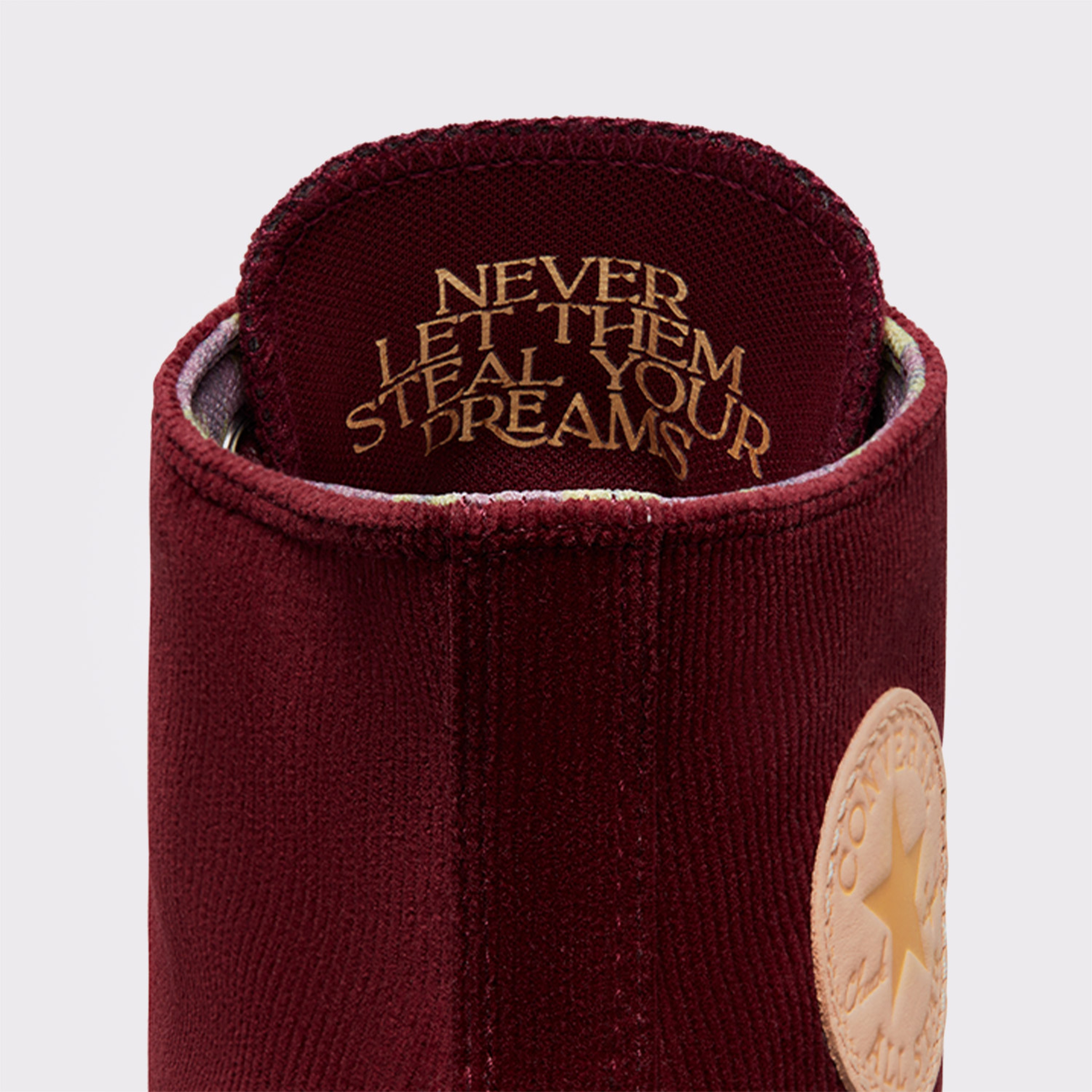 Converse x Wonka Chuck Taylor All Star Unisex Bordo Sneaker