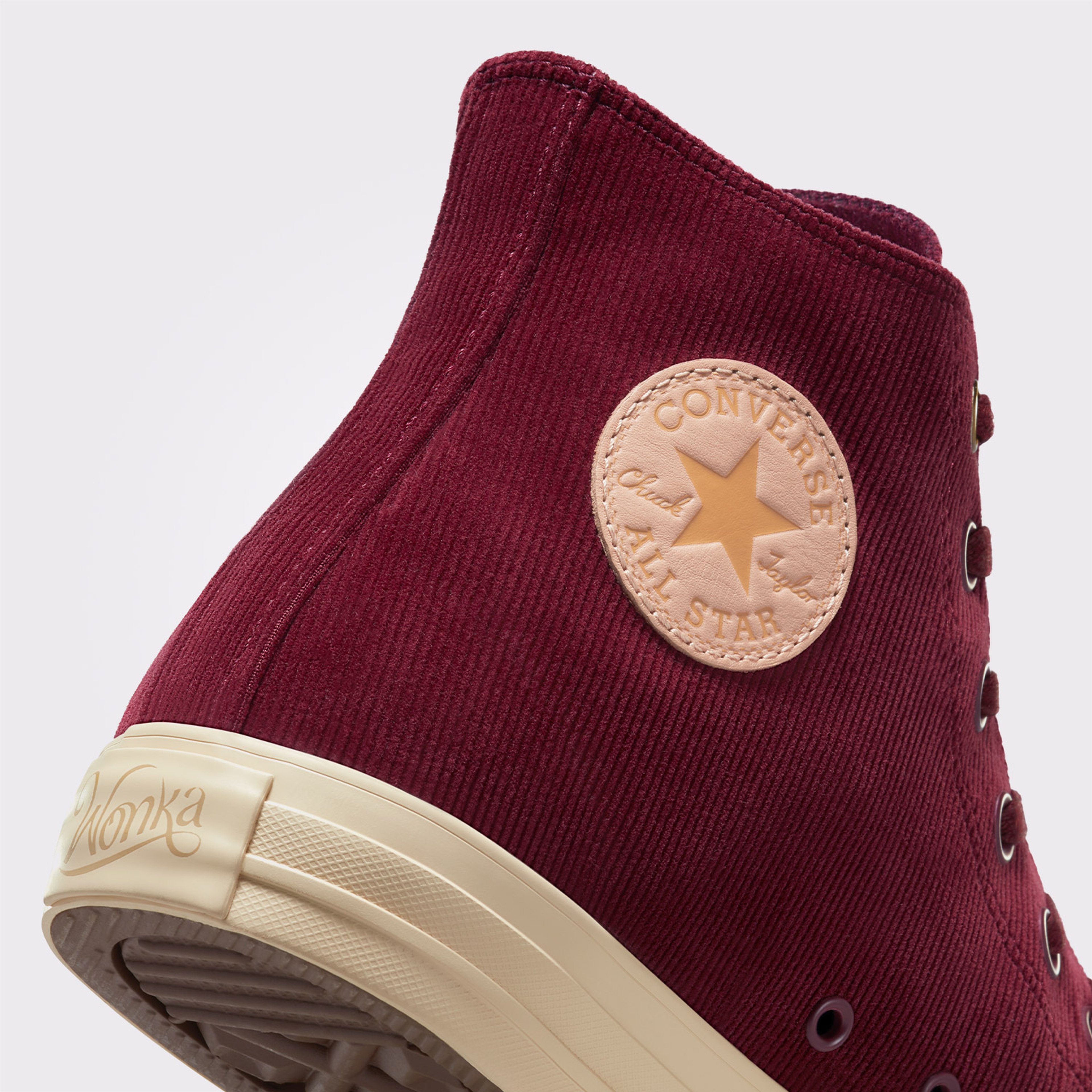 Converse x Wonka Chuck Taylor All Star Unisex Bordo Sneaker