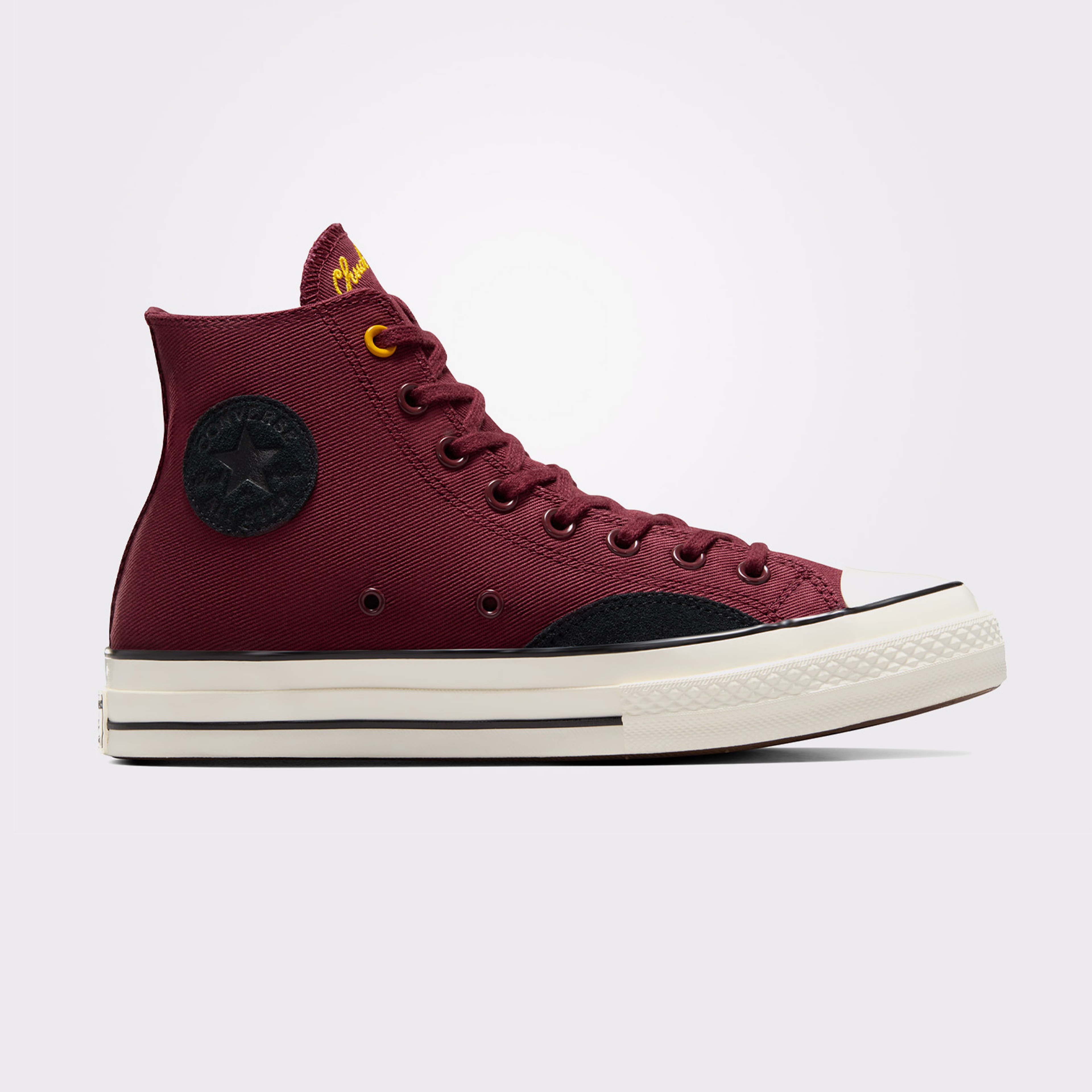 Converse Chuck 70 Mixed Materials Unisex Bordo Sneaker