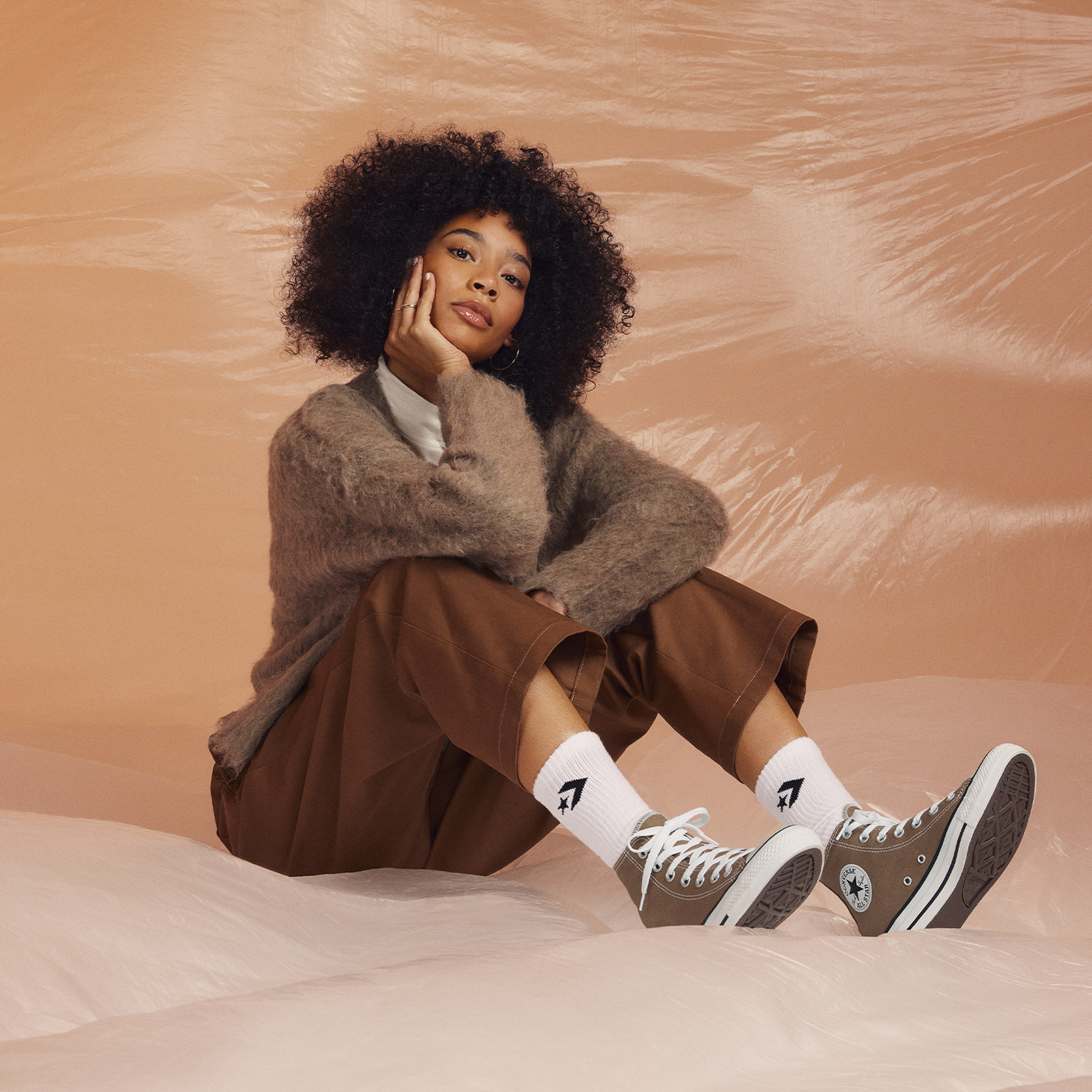 Converse Chuck Taylor All Star  Kadın Kahverengi Sneaker