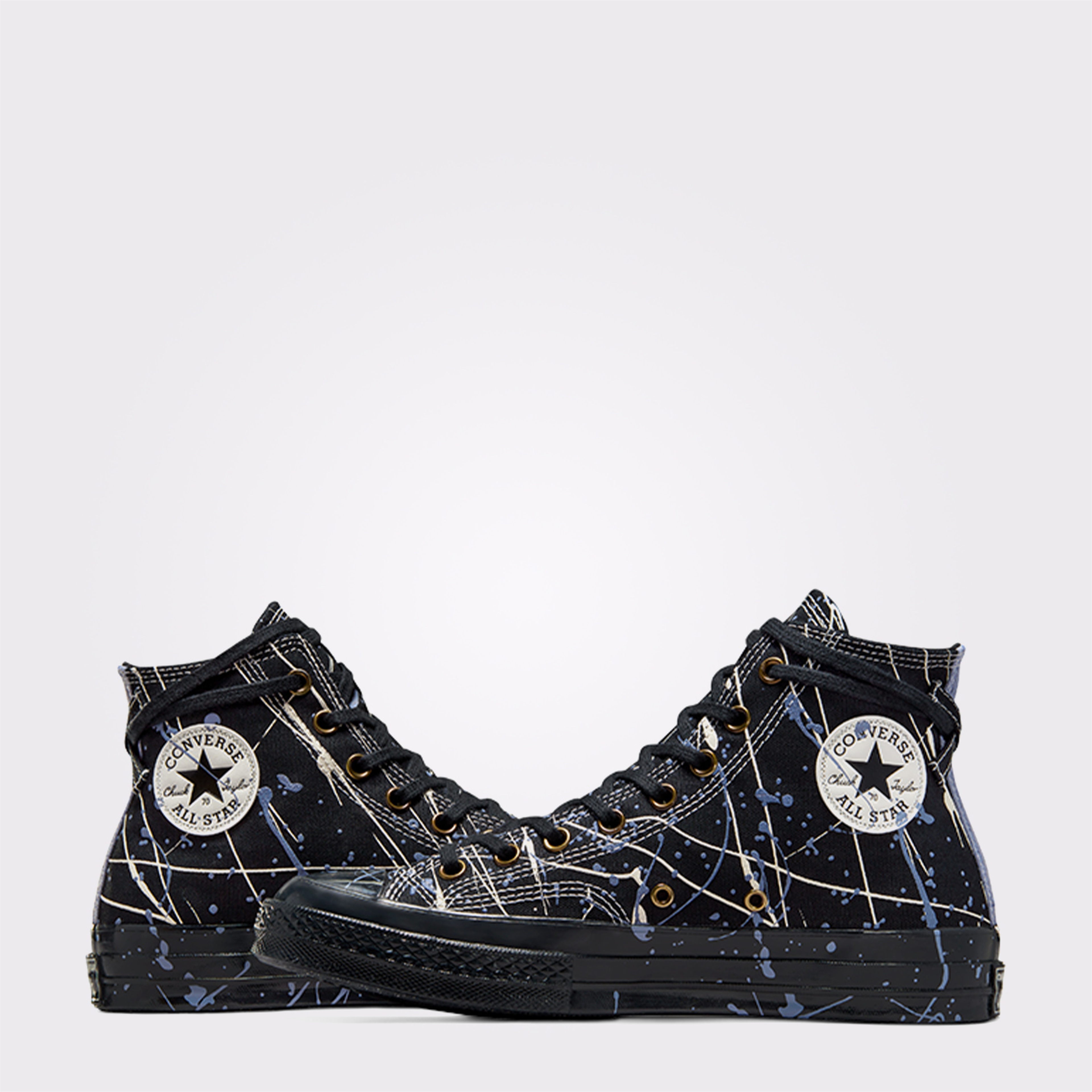Converse Chuck 70 Paint Splatter Kadın Siyah Sneaker