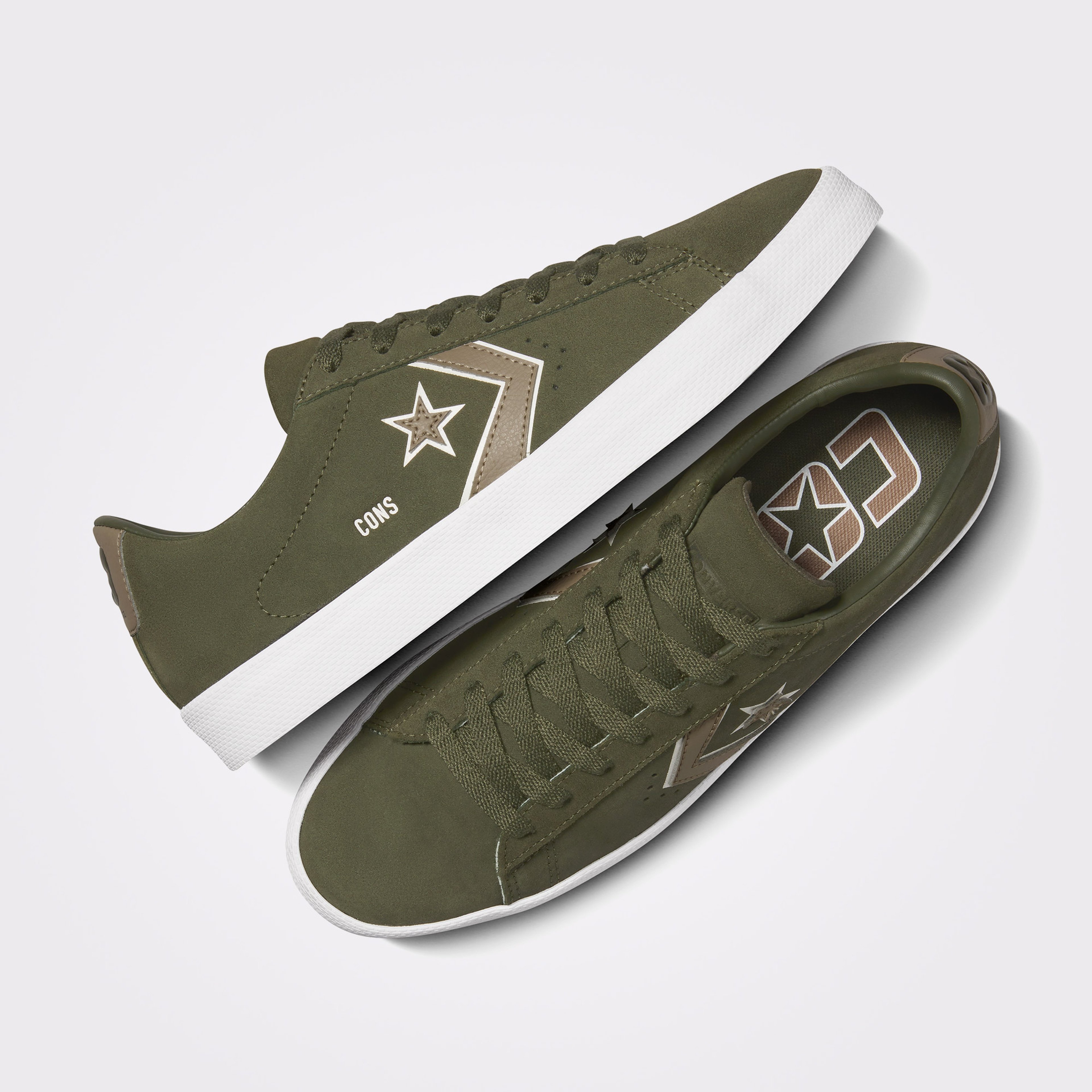 Converse Cons Pl Vulc Pro Classic Suede Kadın Haki Sneaker