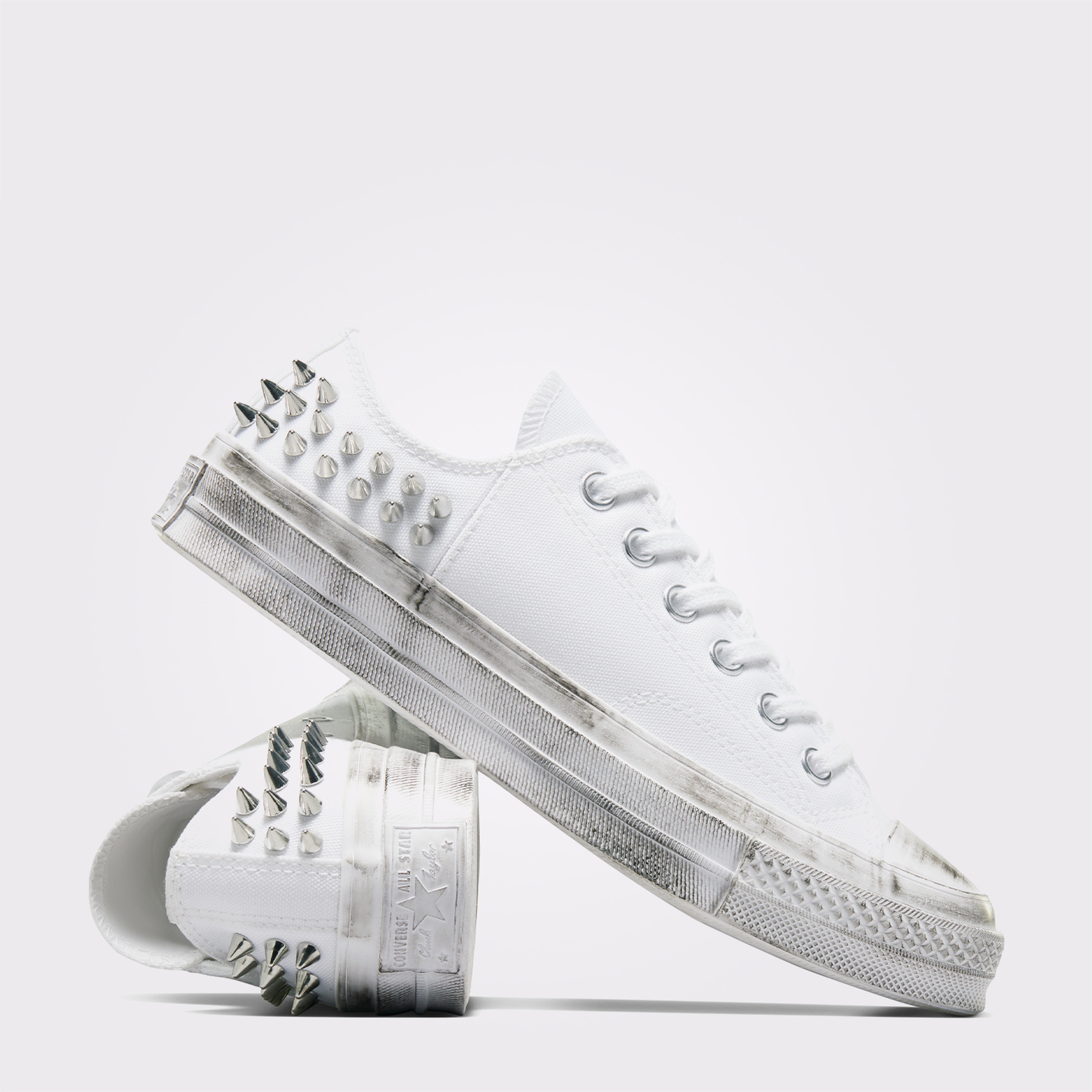 Converse Chuck 70 Studded Unisex Beyaz Sneaker