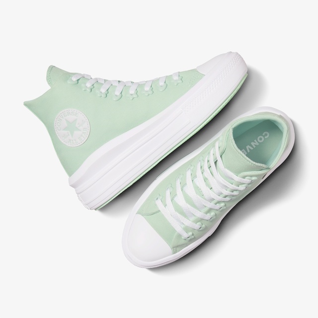 Converse Converse Chuck Taylor All Star Motion Platform Stars Kadın Yeşil Sneaker | Occasion Yeşil - 5. görsel