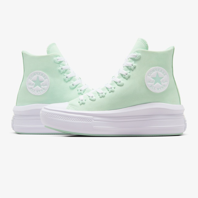 Converse Converse Chuck Taylor All Star Motion Platform Stars Kadın Yeşil Sneaker | Occasion Yeşil - 6. görsel