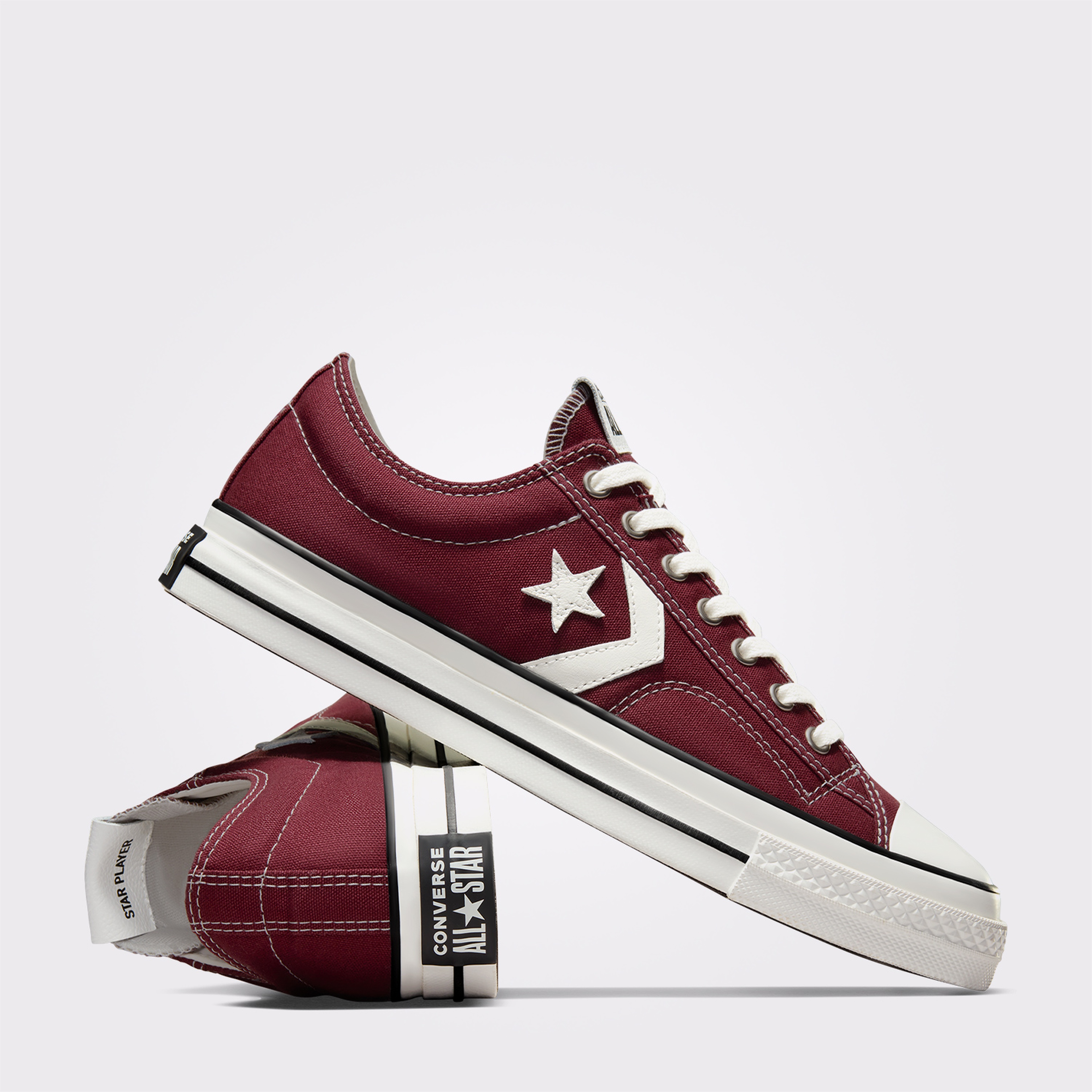 Converse Star Player 76 Unisex Bordo Sneaker