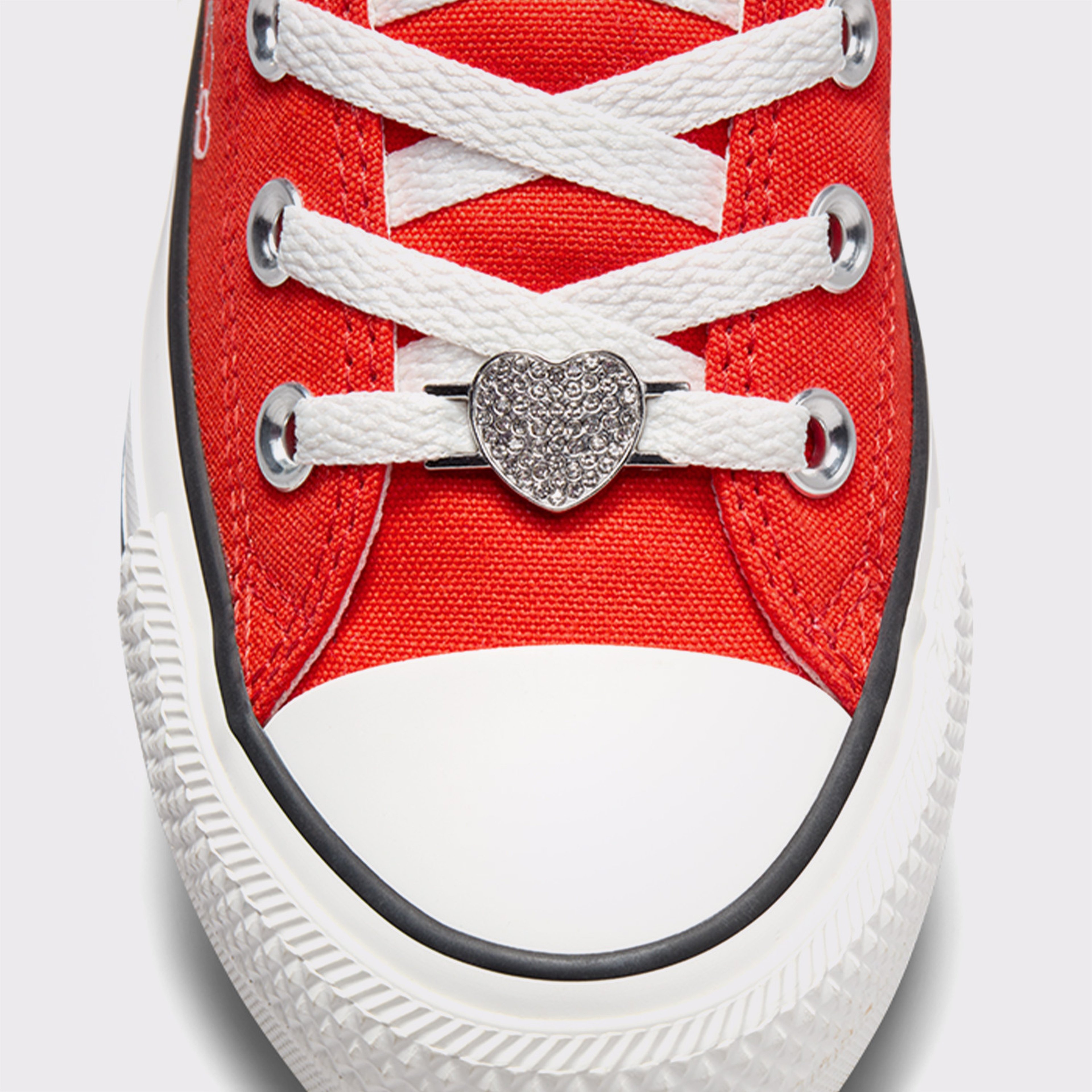 Converse Chuck Taylor All Star Y2K Heart Kadın Kırmızı/Siyah Sneaker